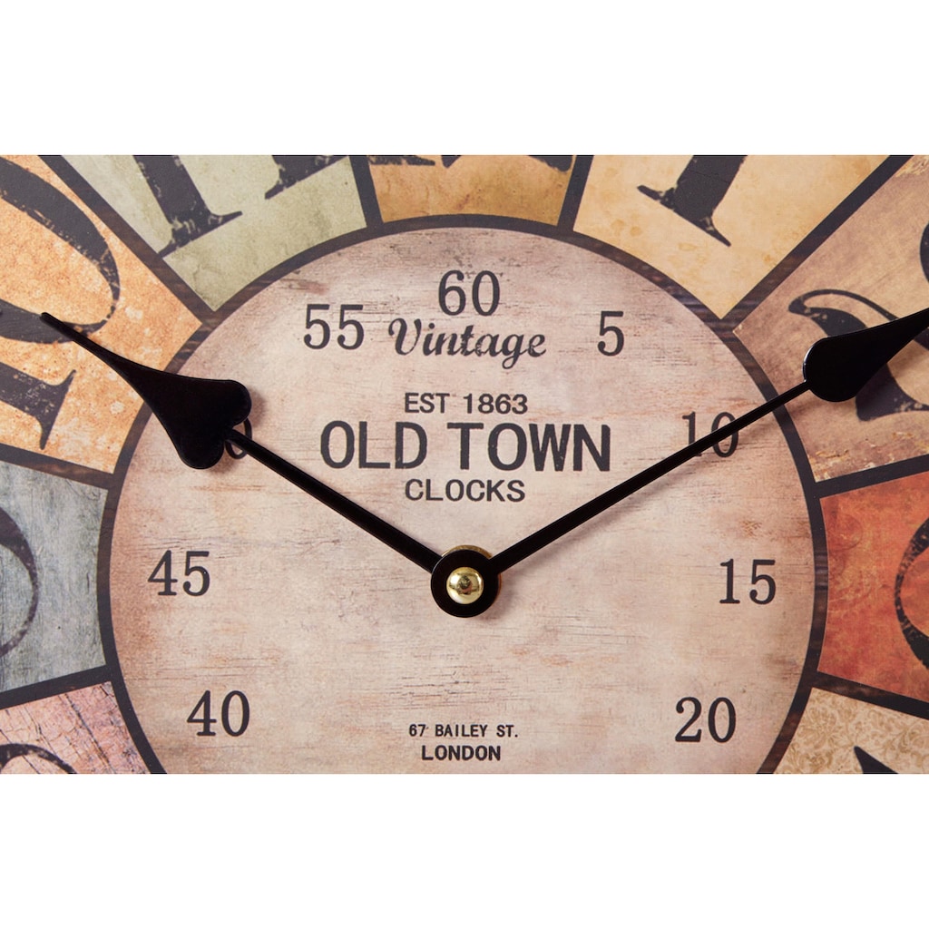 Home affaire Wanduhr »"Old Town"«