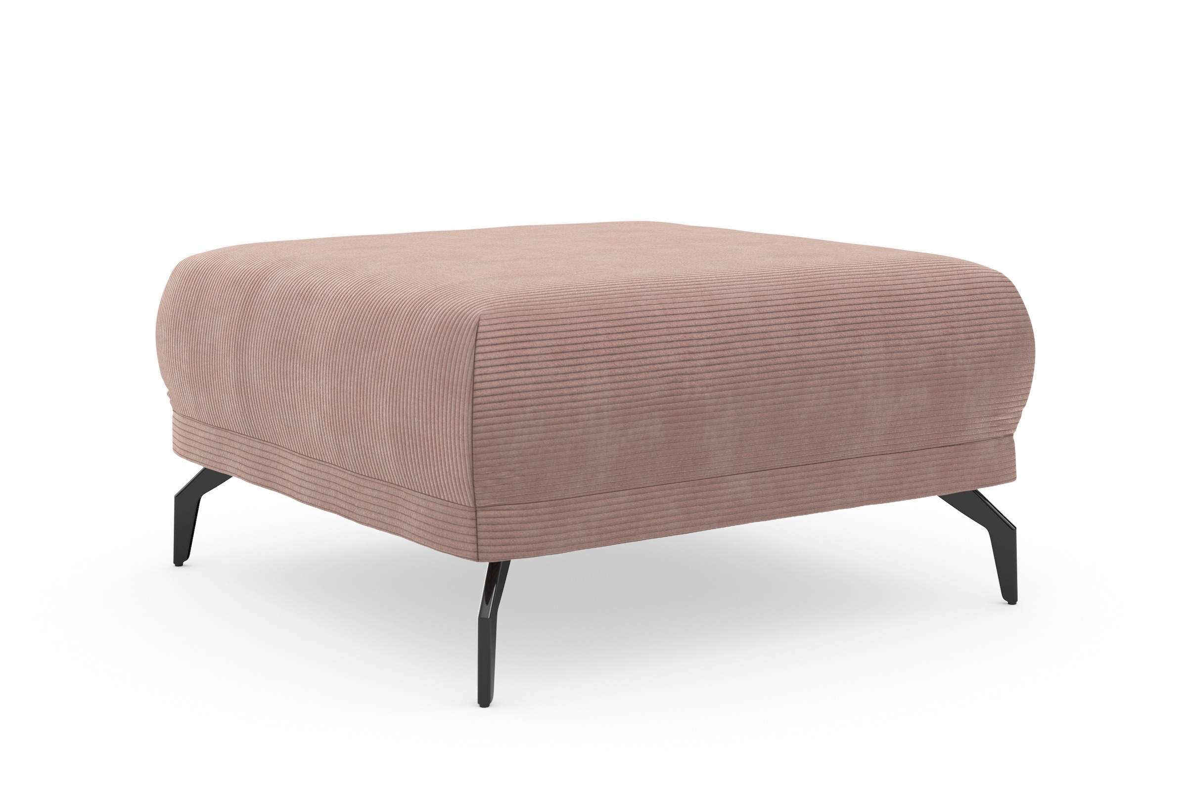 INOSIGN Hocker »Coco« Cord-Bezug in 2 Ausführungen, Füßen 15 cm hoch