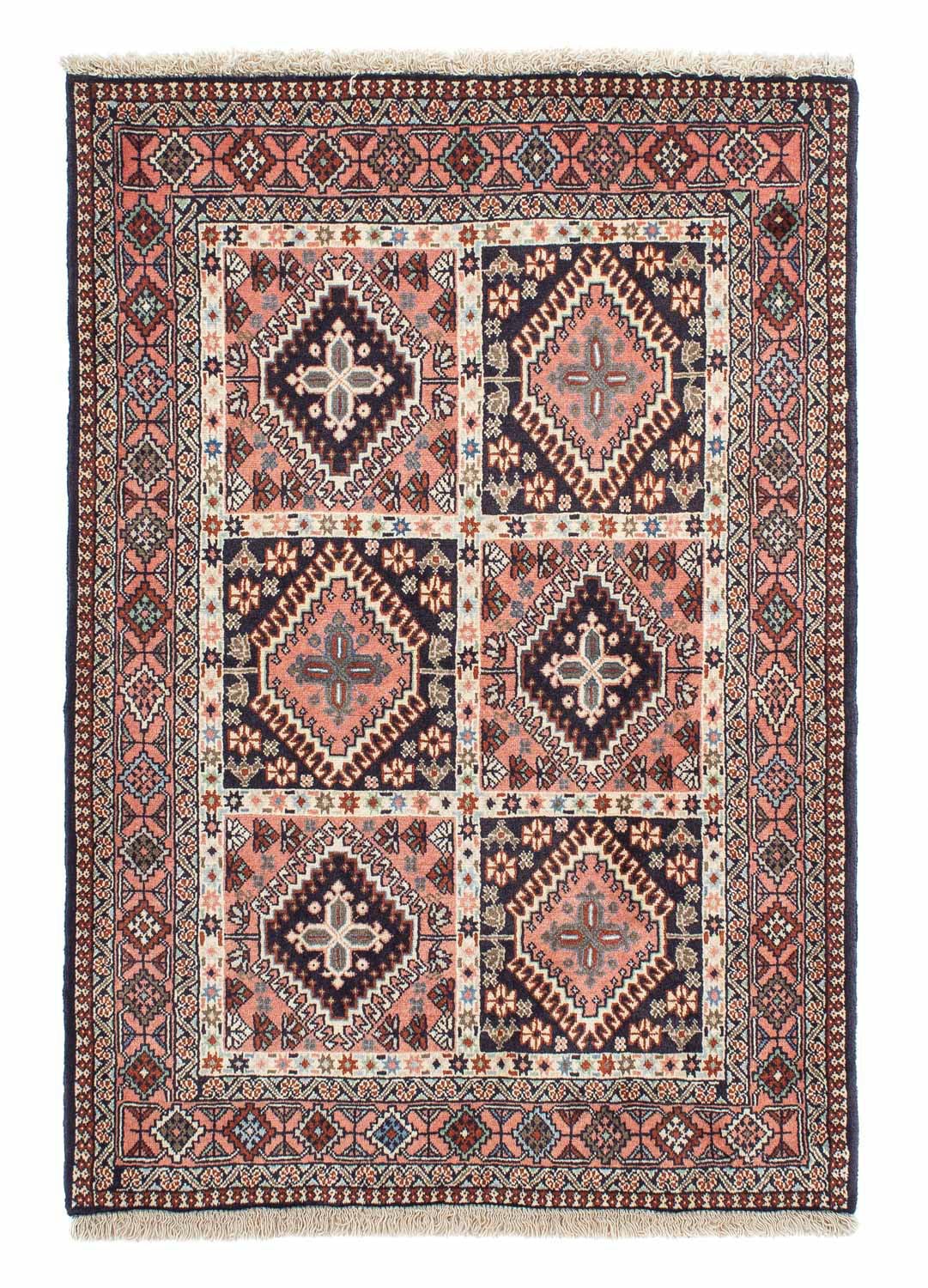 morgenland Wollteppich »Täbriz - 50 Raj Medaillon Beige 93 x 60 cm«, rechte günstig online kaufen