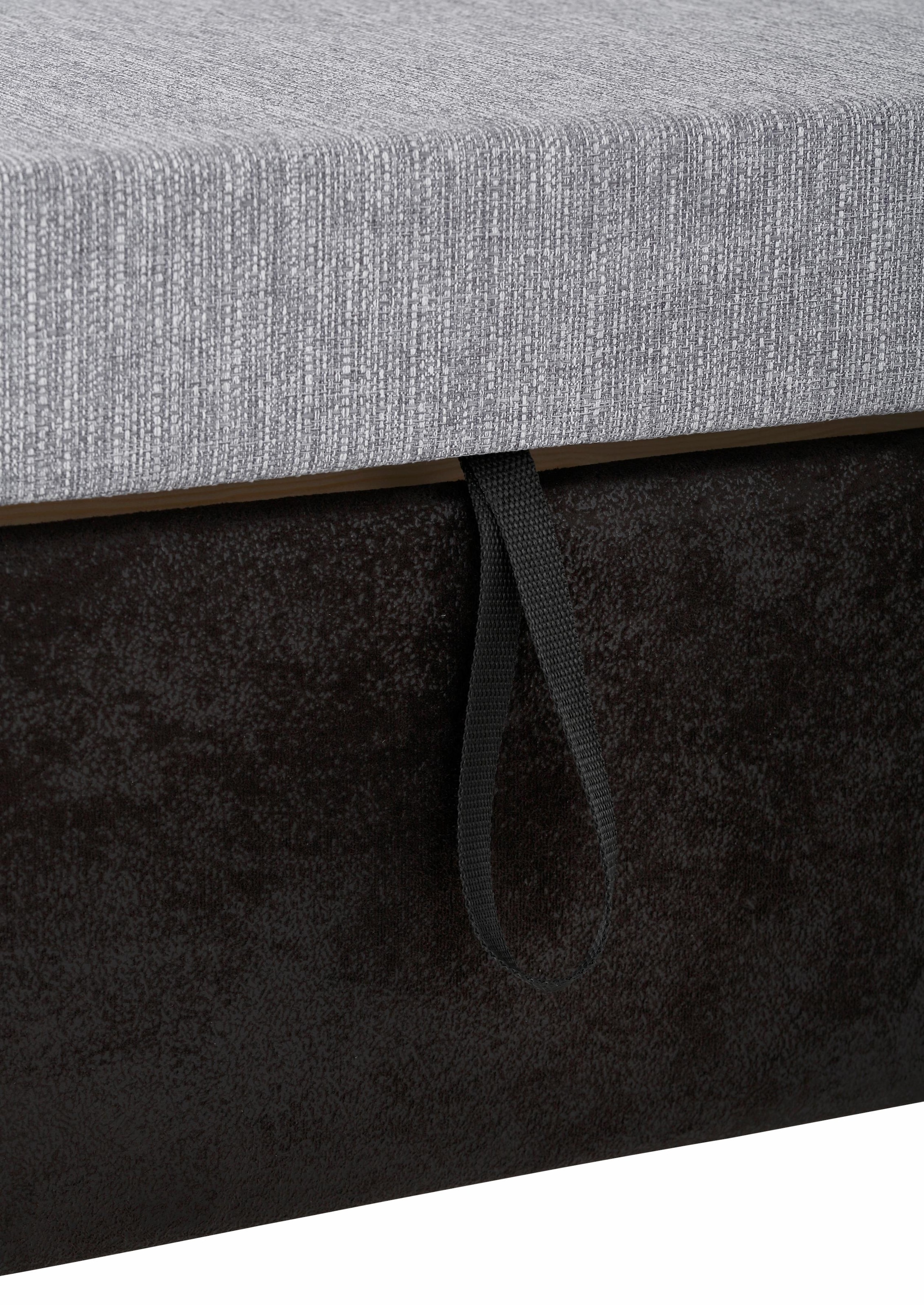 Home affaire Ecksofa »Bergen«, wahlweise mit Bettfunktion L-Form