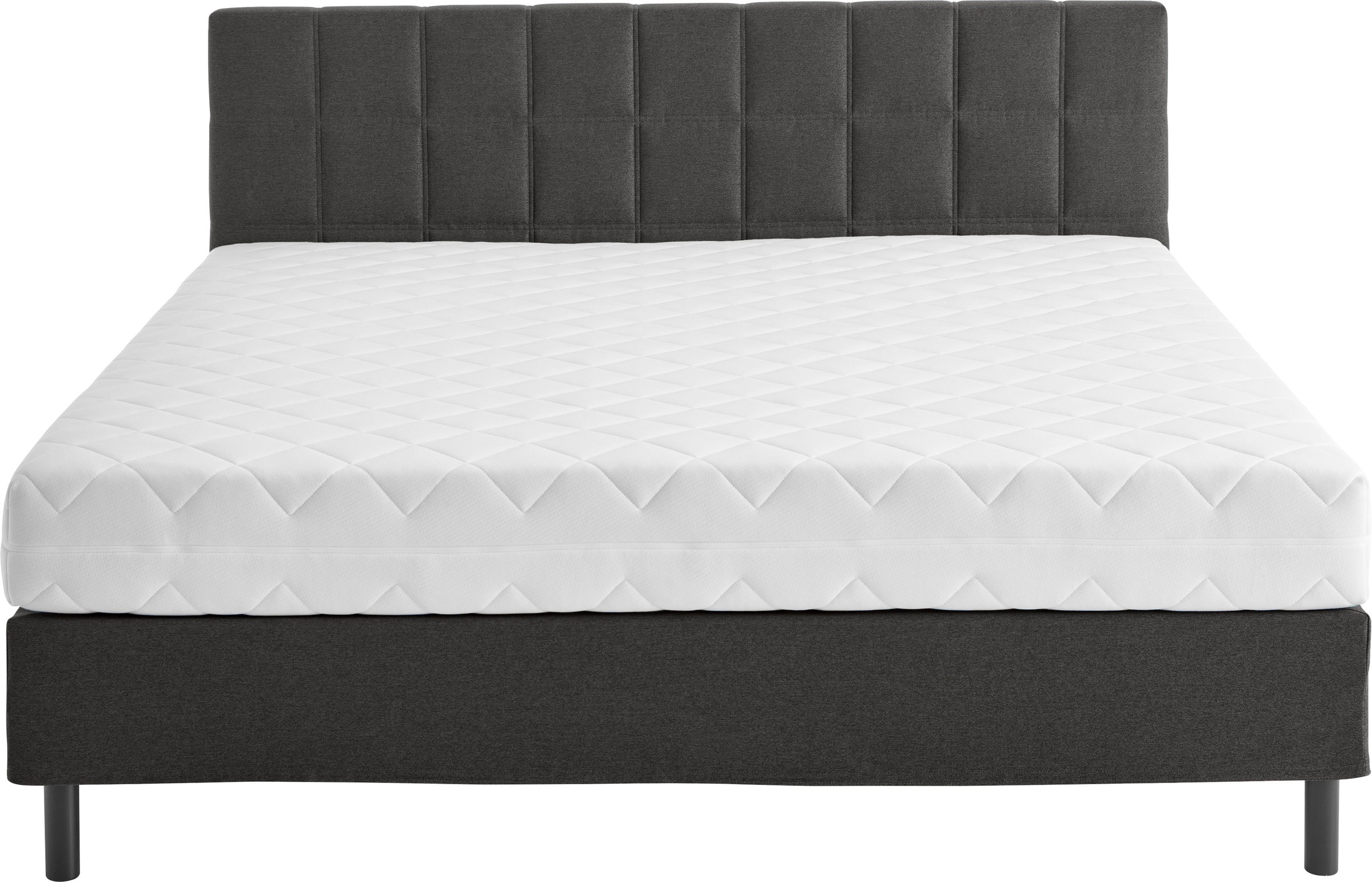 ATLANTIC home collection Boxbett Nikola, Massivholzfüße, mit und ohne Matratze lieferbar