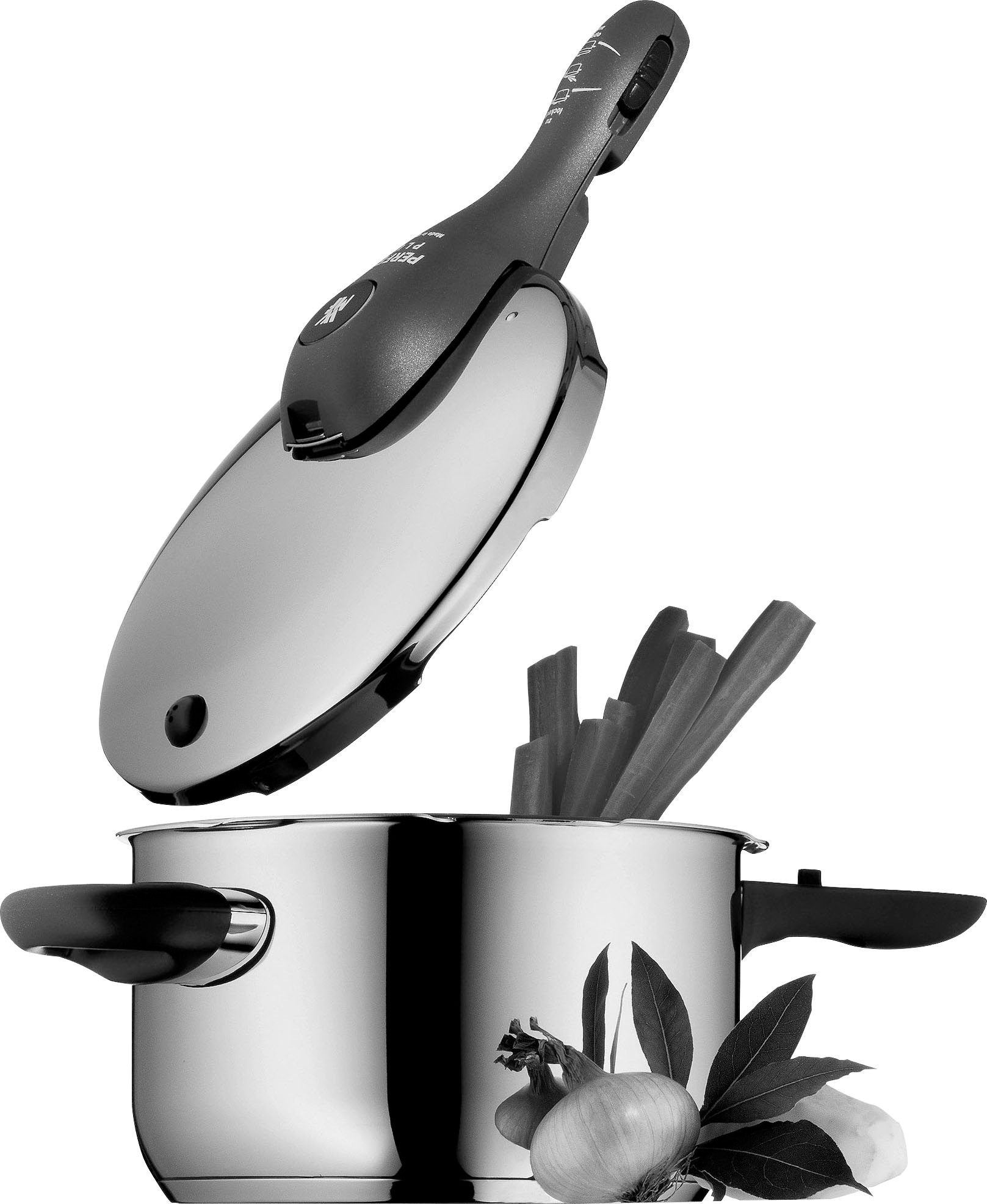 WMF Schnellkochtopf »Perfect Plus« Cromargan® Edelstahl Rostfrei 18/10 3 St günstig online kaufen