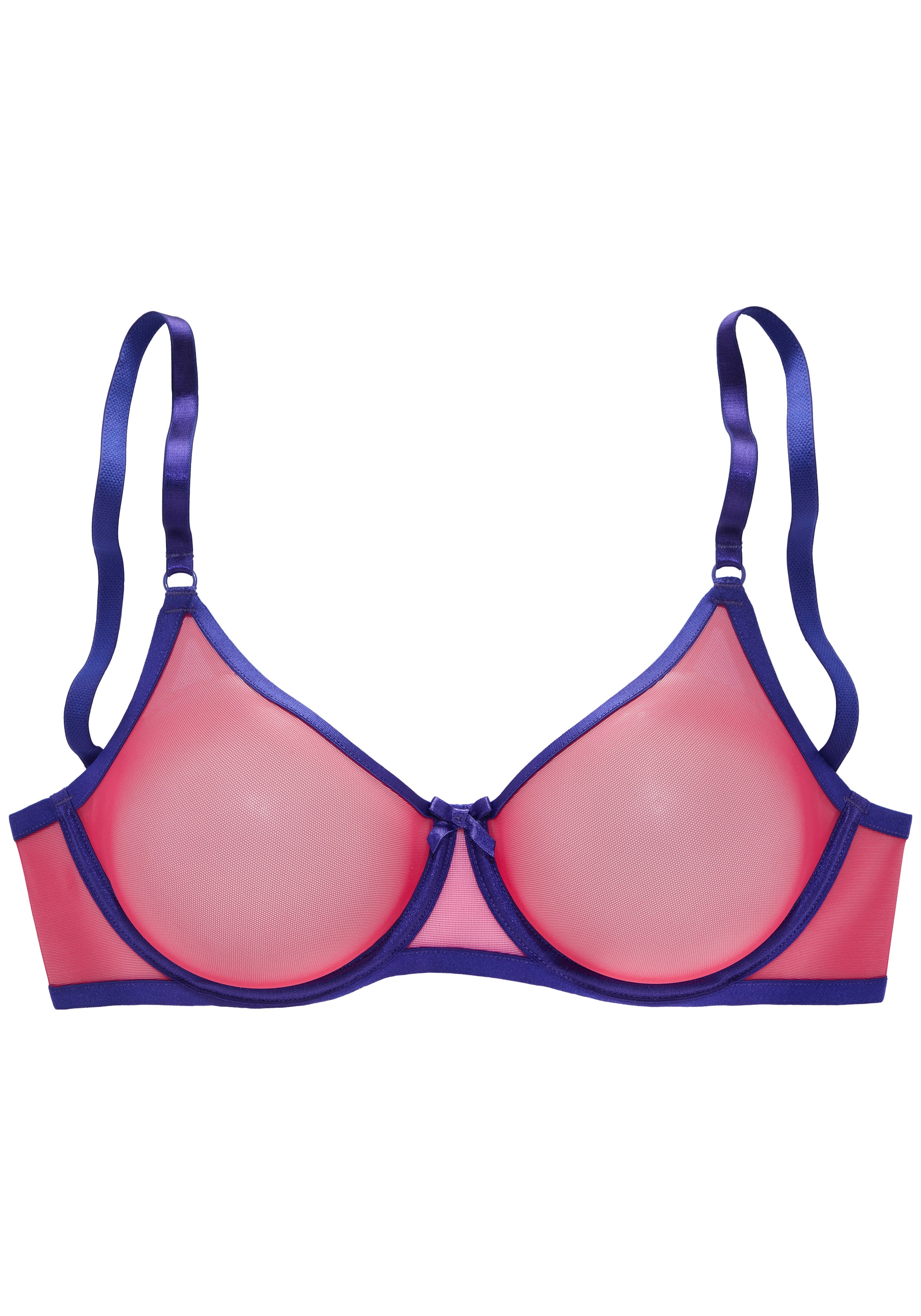 Vivance T-Shirt-BH, aus Soft-Mesh in transparenter Optik, sexy Dessous