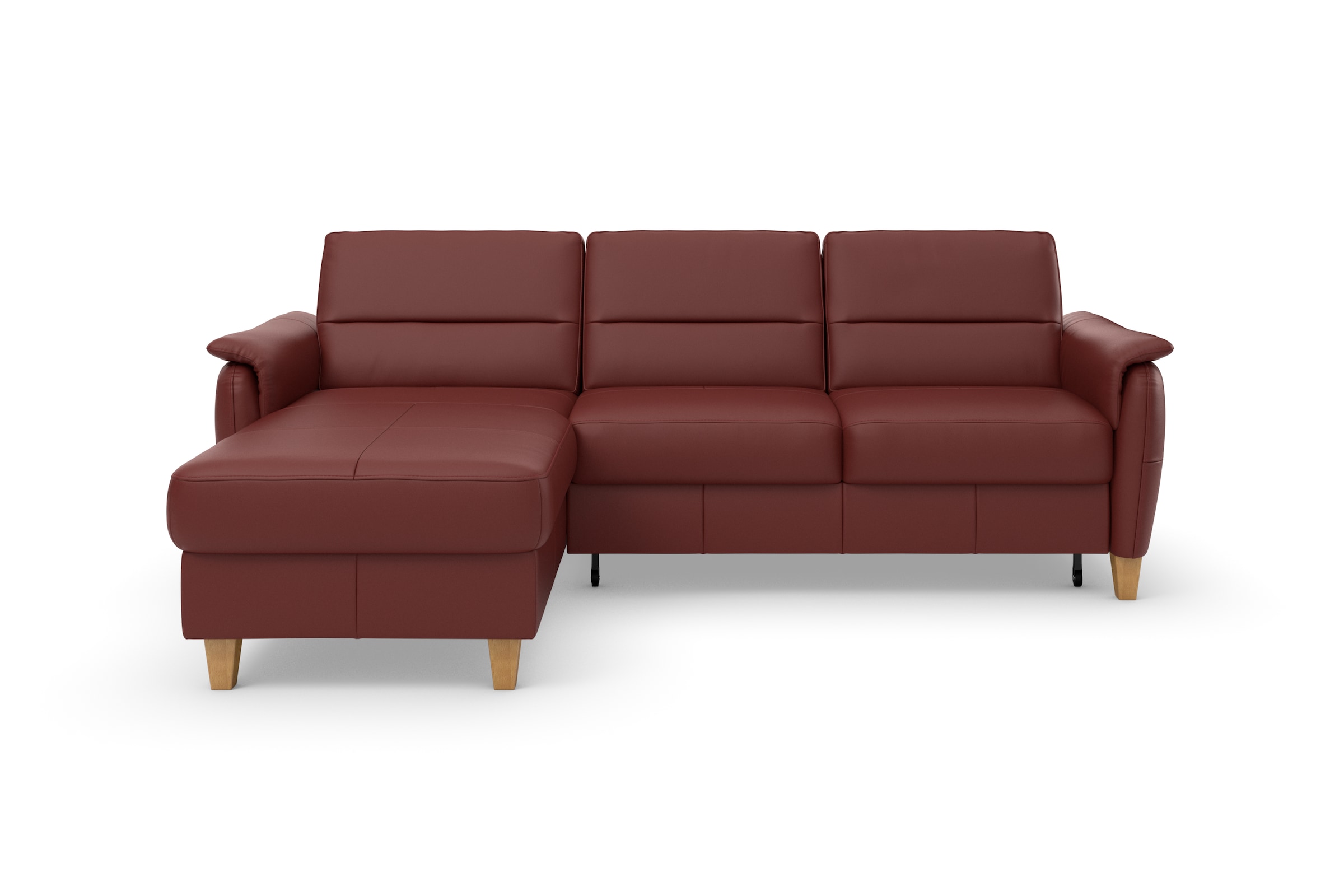 Home affaire Ecksofa »Palmera L-Form, B: 244 cm«, optional Bettfunktion & Bettkasten, Federkern