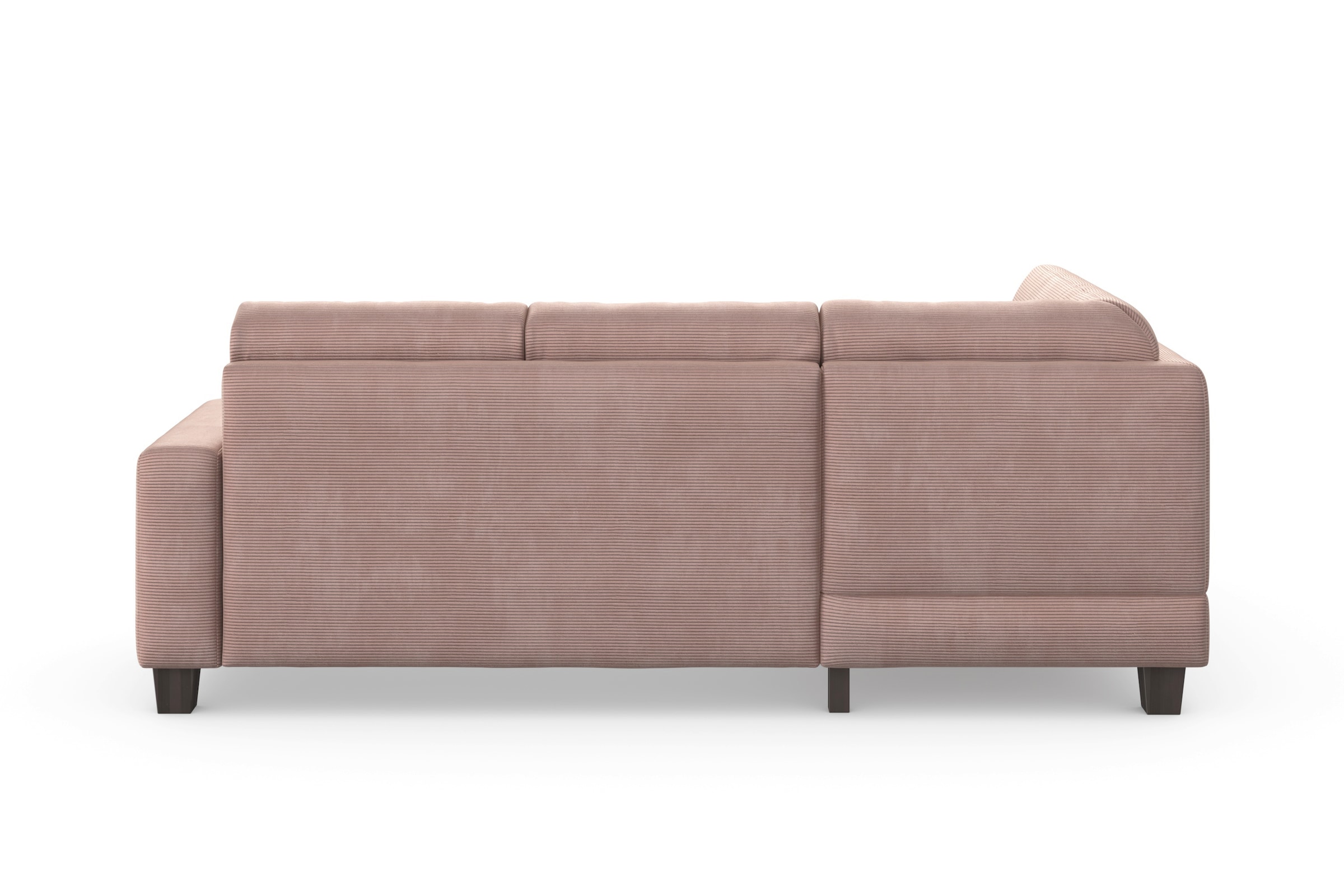 Home affaire Ecksofa »Summer L-Form«, mit Ottomane, mit oder ohne Bettfunktion und Bettkasten, Cord-Bezug