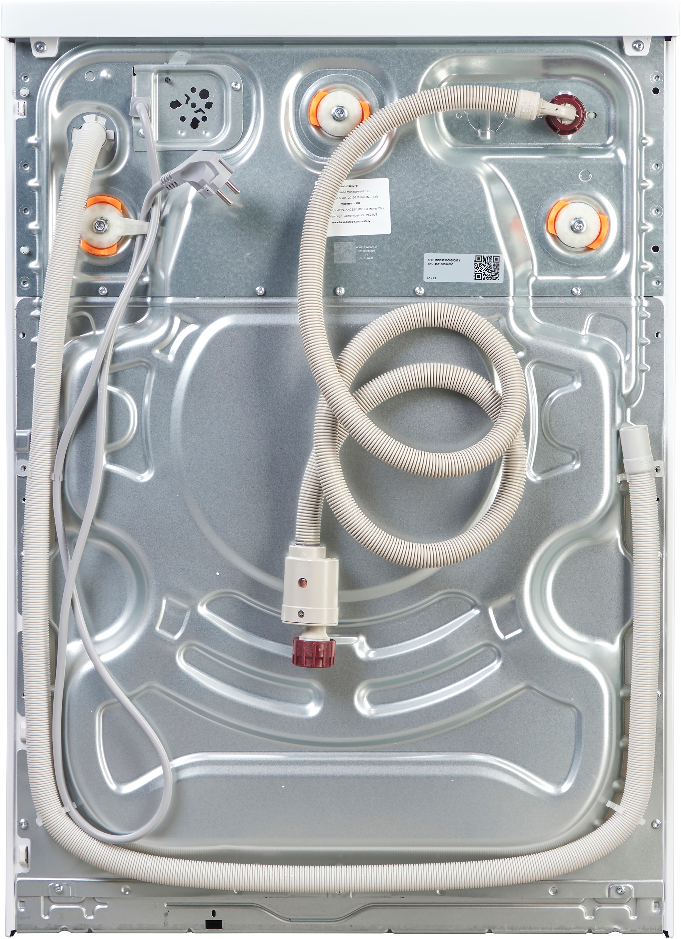 BAUKNECHT Waschmaschine »B WM 9A9 BS« 9 kg 1400 U/min Adaptive Wash – Intelligente Anpassung für perfekte Waschergebnisse