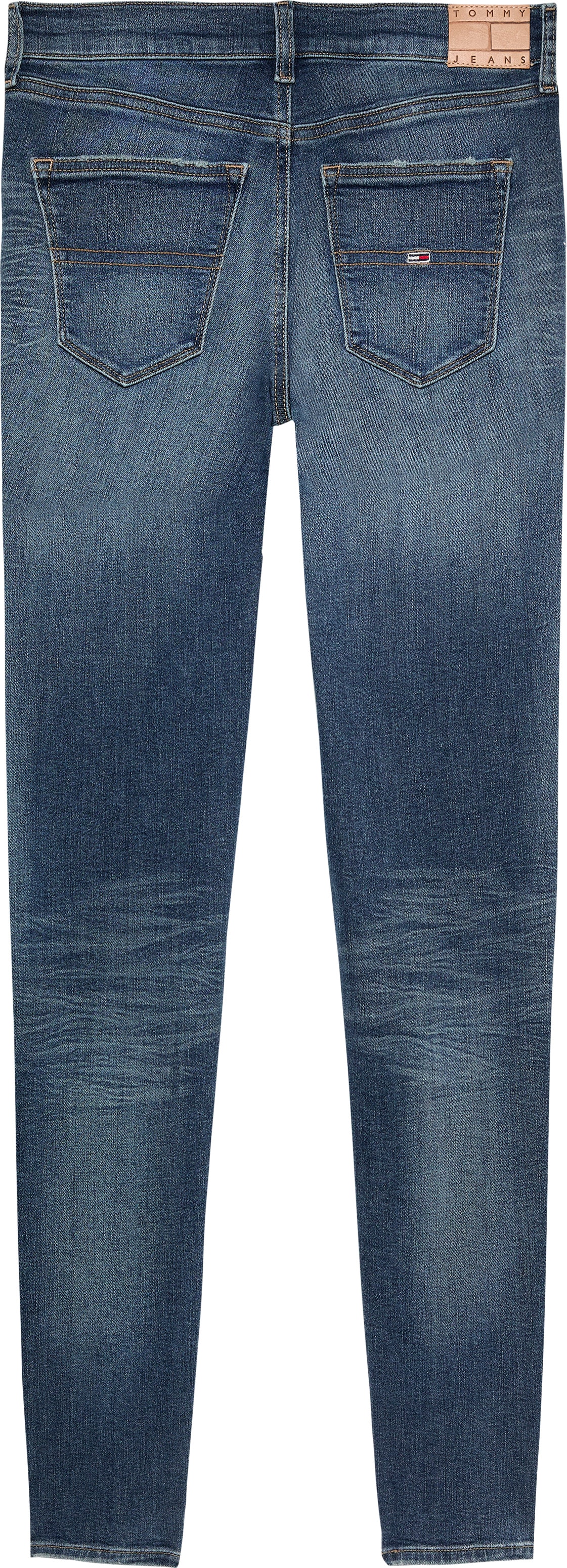 Tommy Jeans Skinny-fit-Jeans »NORA MR SKNY AH1280«, mit Logo-Badge