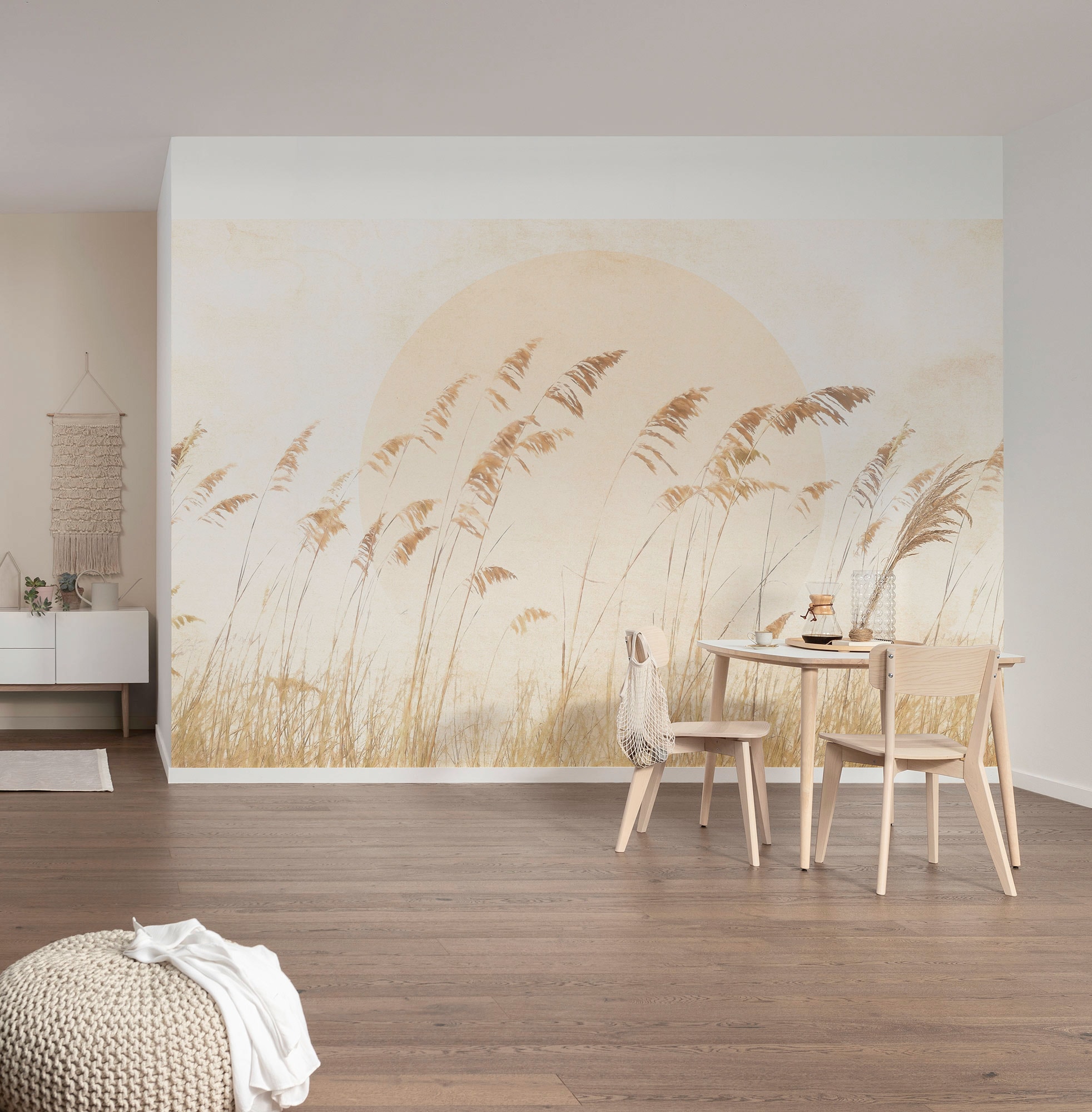 Komar Vliestapete »Digitaldruck Vlies - Dune Grass - Größe 400 x 250 cm«, bedruckt, Wohnzimmer, Schlafzimmer