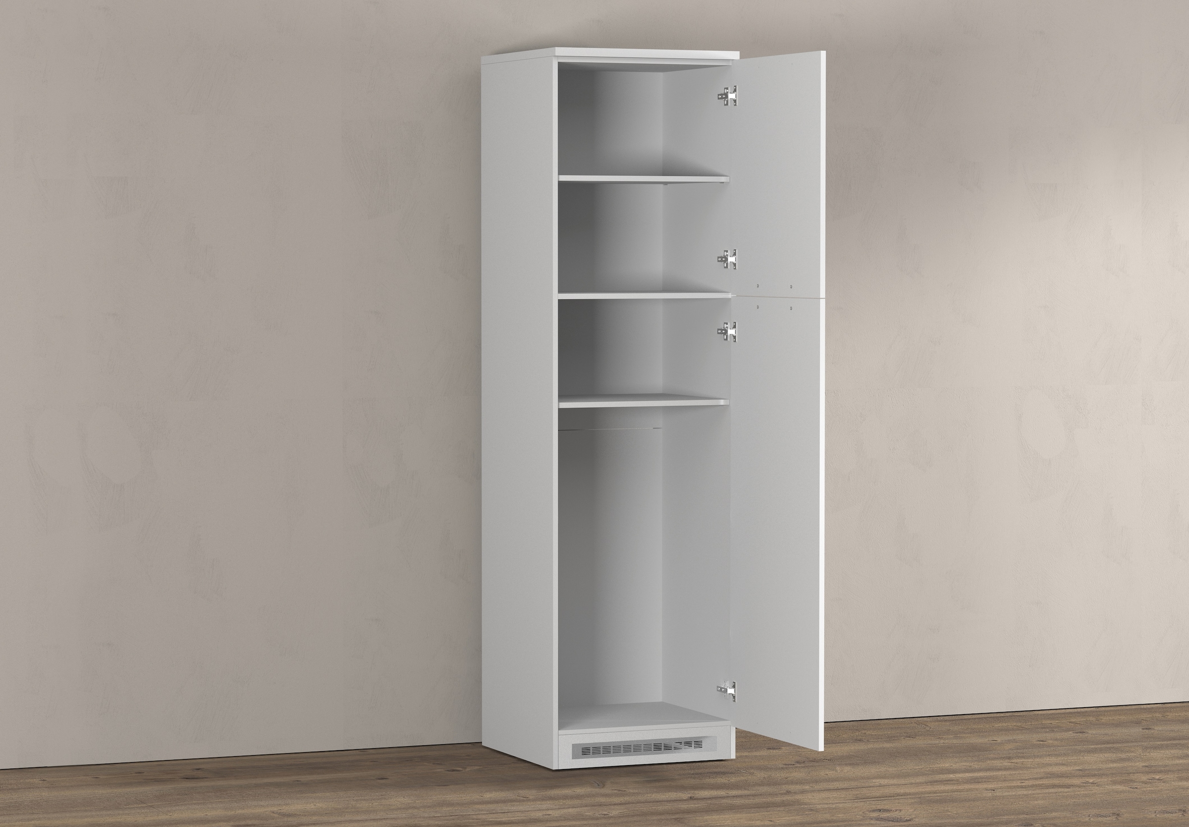 KOCHSTATION Kühlumbauschrank »Luna, Kühlschrank-Umbau, Einbauschrank für Kühlschrank, Made in Italy« B/T/H: 60×60×214,5 cm, für zwei Kühlschrankhöhen vorbereitet