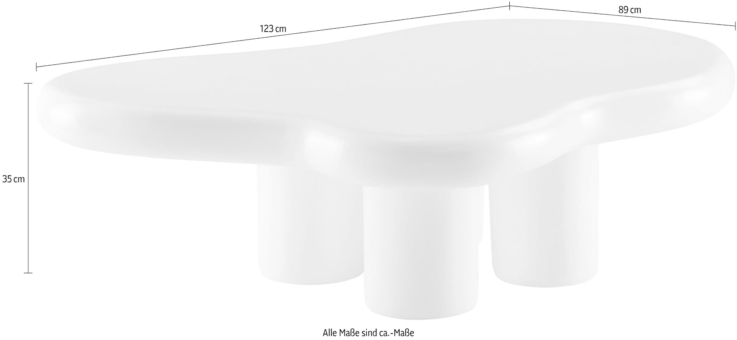 SalesFever Couchtisch »Wohnzimmertisch - stilvoll und funktional« Im verspielten Comic-Stil