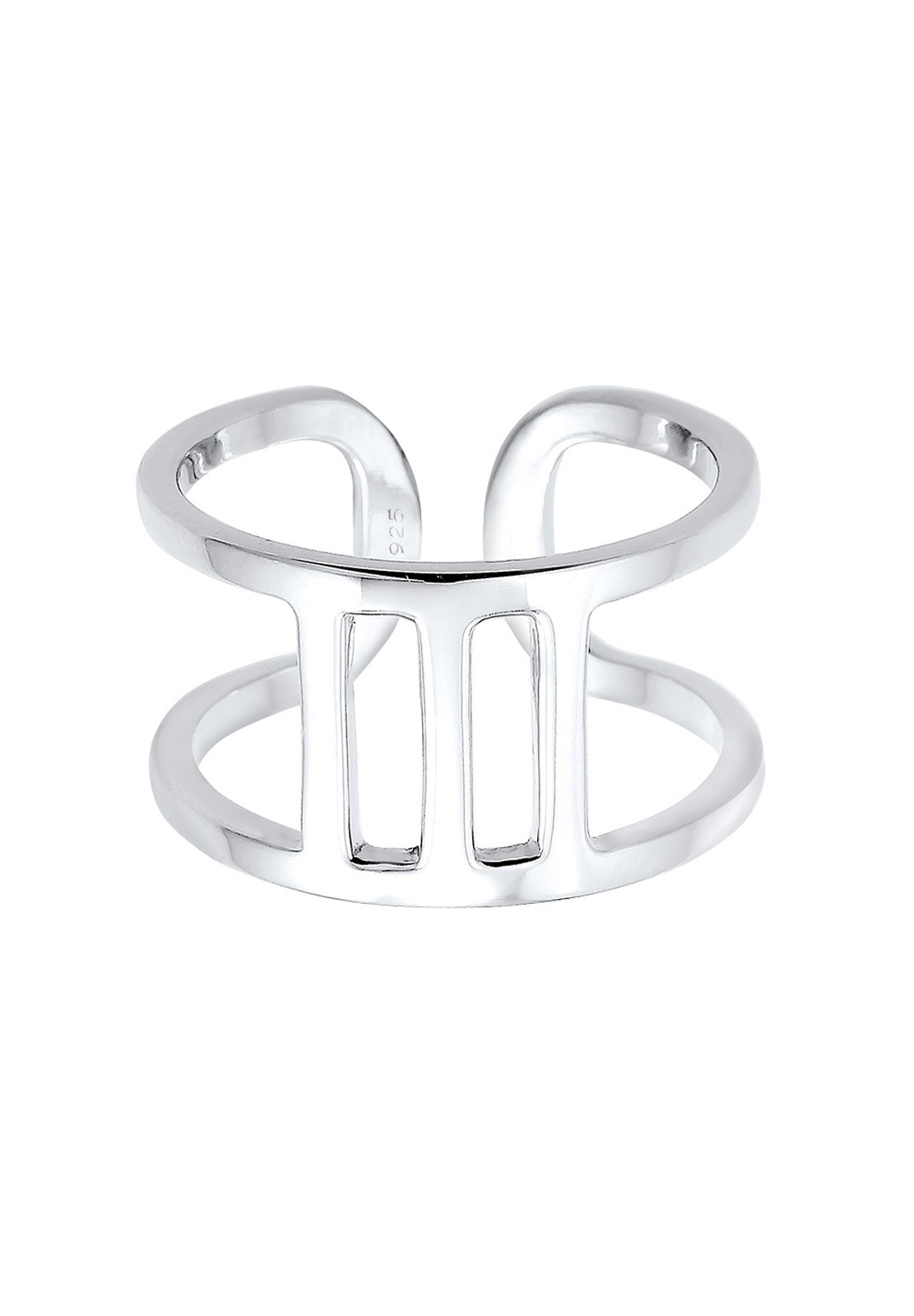 Elli Fingerring »Basic Geo Blogger Must-Have Silber«