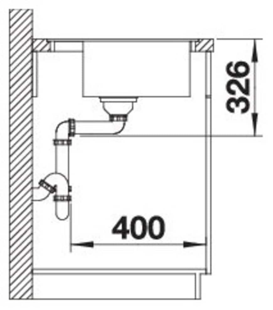 Blanco Granitspüle »DALAGO 6-F« 1 Stk. tlg. erhältlich in mehreren Farben