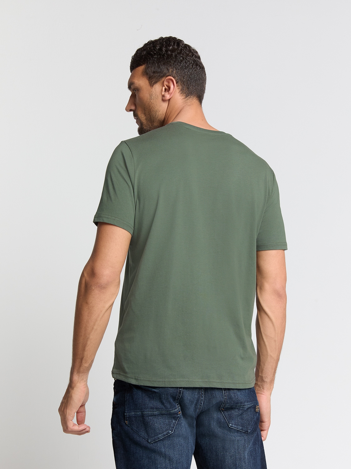 NO EXCESS T-Shirt »No Excess T-Shirt mit Rundhalsausschnitt«