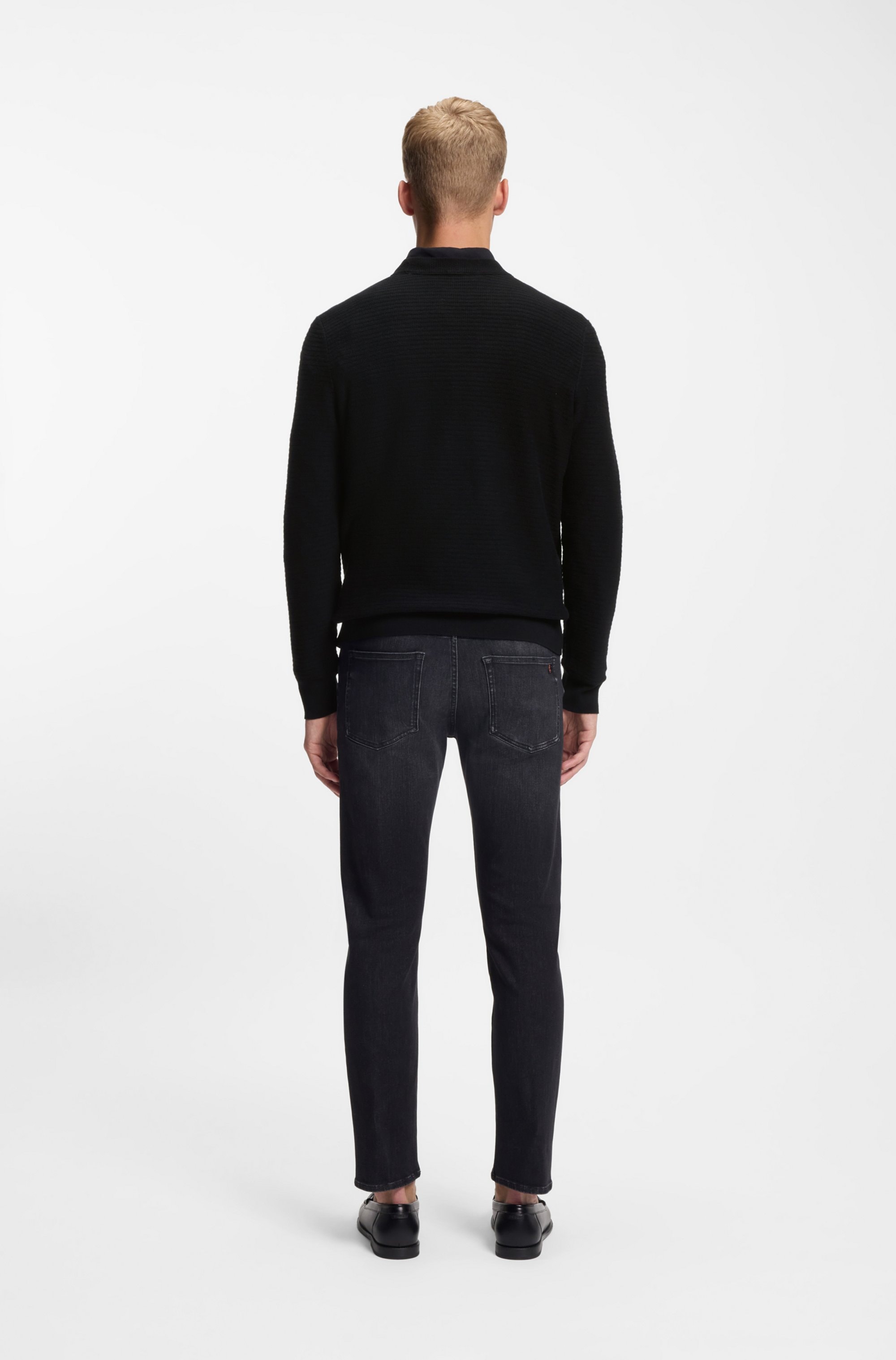 BOSS ORANGE Strickpullover »Anion« mit BOSS-Badge