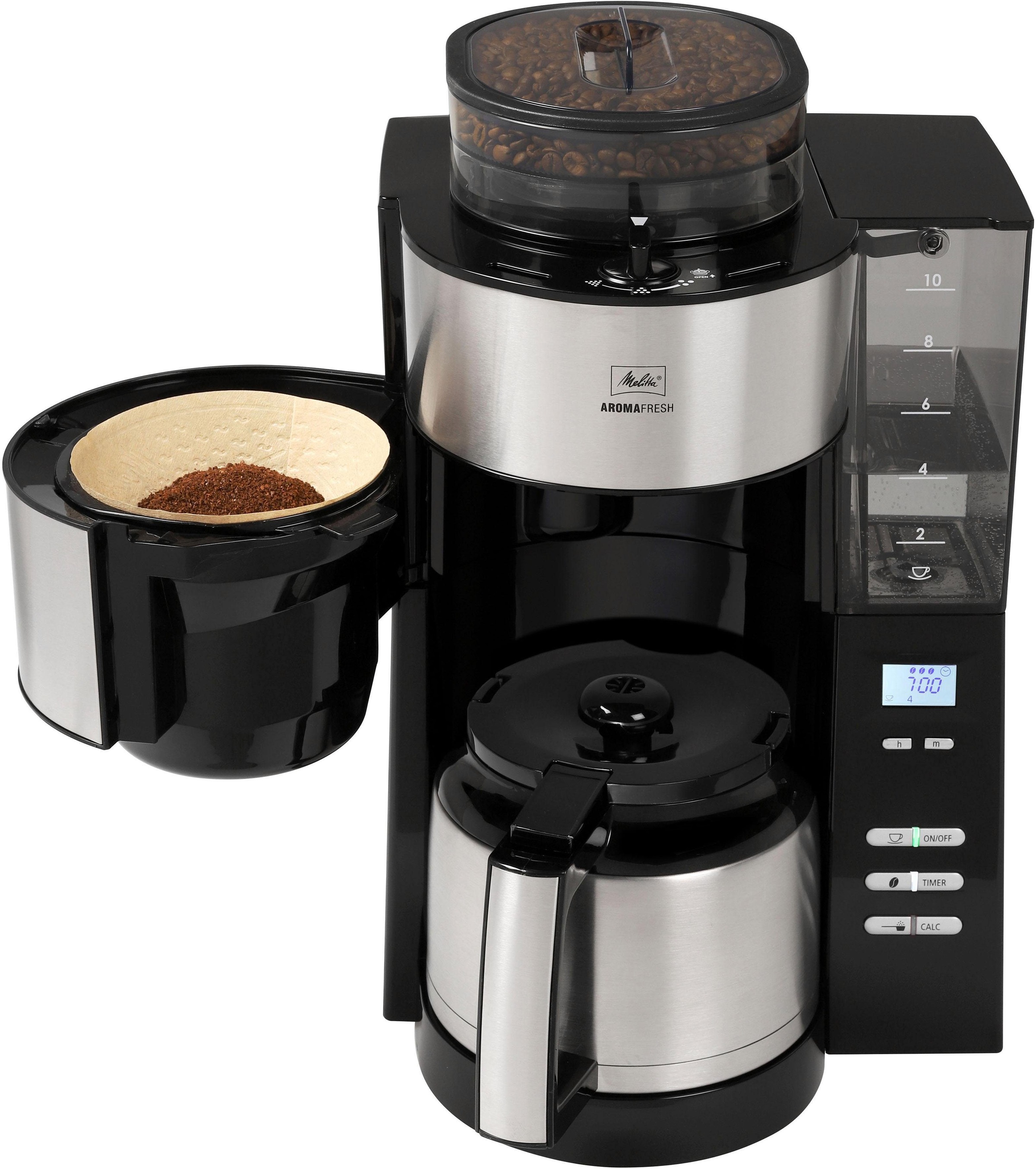 Melitta M 170 MT Gastro Filter-Kaffeemaschine Inkl. Kanne (Edelstahlkolben) 2,2l Geräte