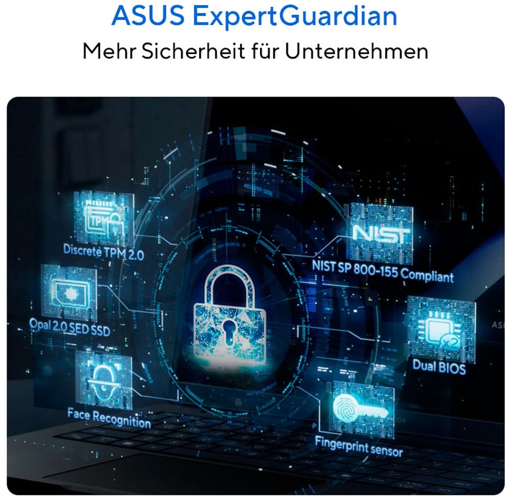Asus Notebook »ExpertBook B5 B5605CCA-PL0034X« 40,6 cm / 16 ″ Intel Core Ultra 5 Intel Graphics 512 GB SSD