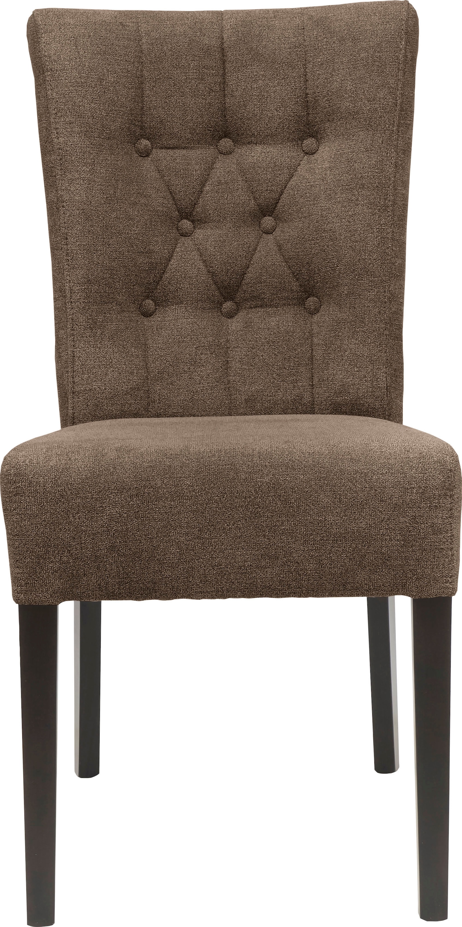 Home affaire Esszimmerstuhl »Queen BESTSELLER«, (Set), 4 St., Feinstruktur, Polsterstuhl mit Knopfheftung, 2er, 4er oder 6er Set
