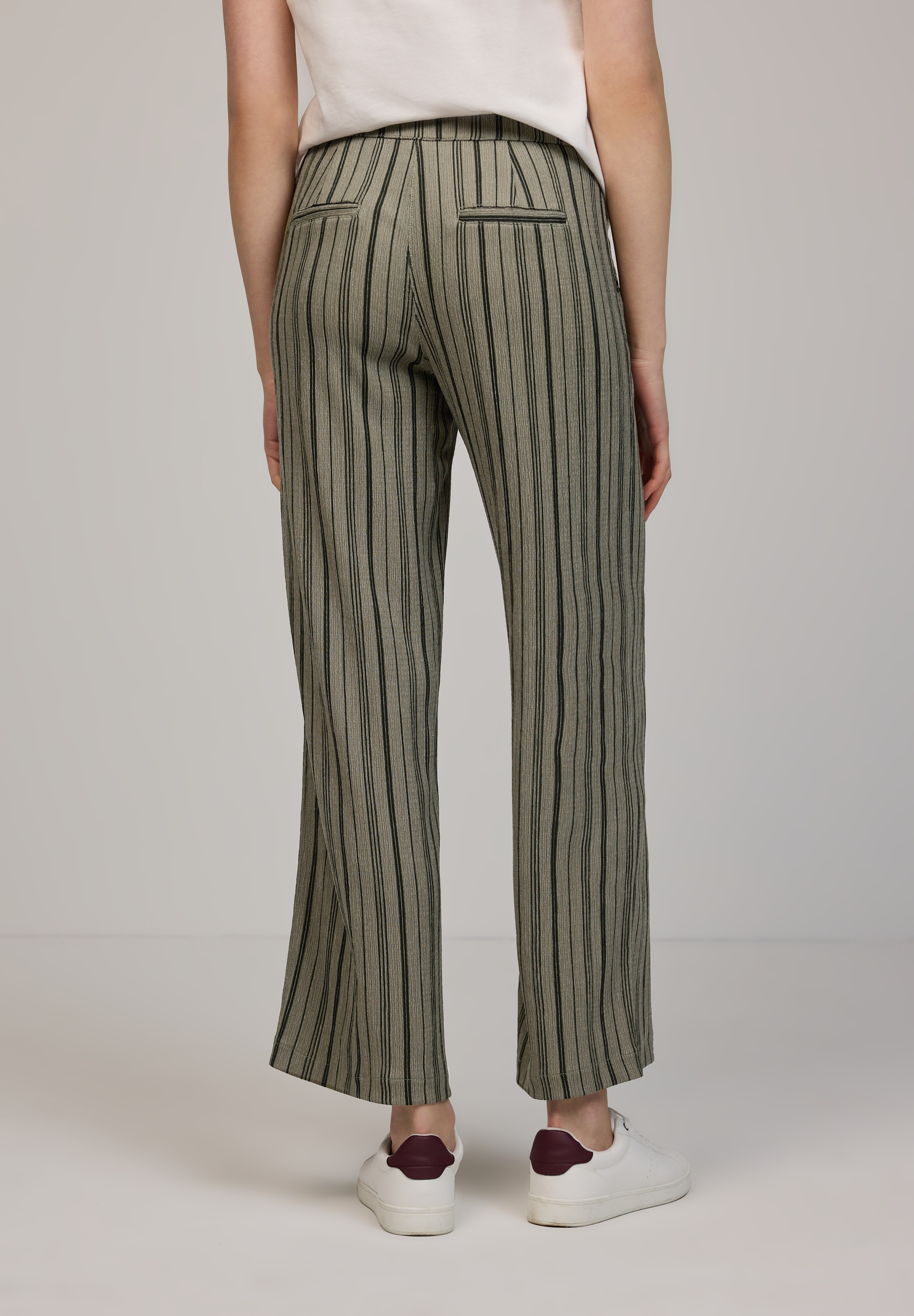 STREET ONE STUDIO Stoffhose  Middle Waist