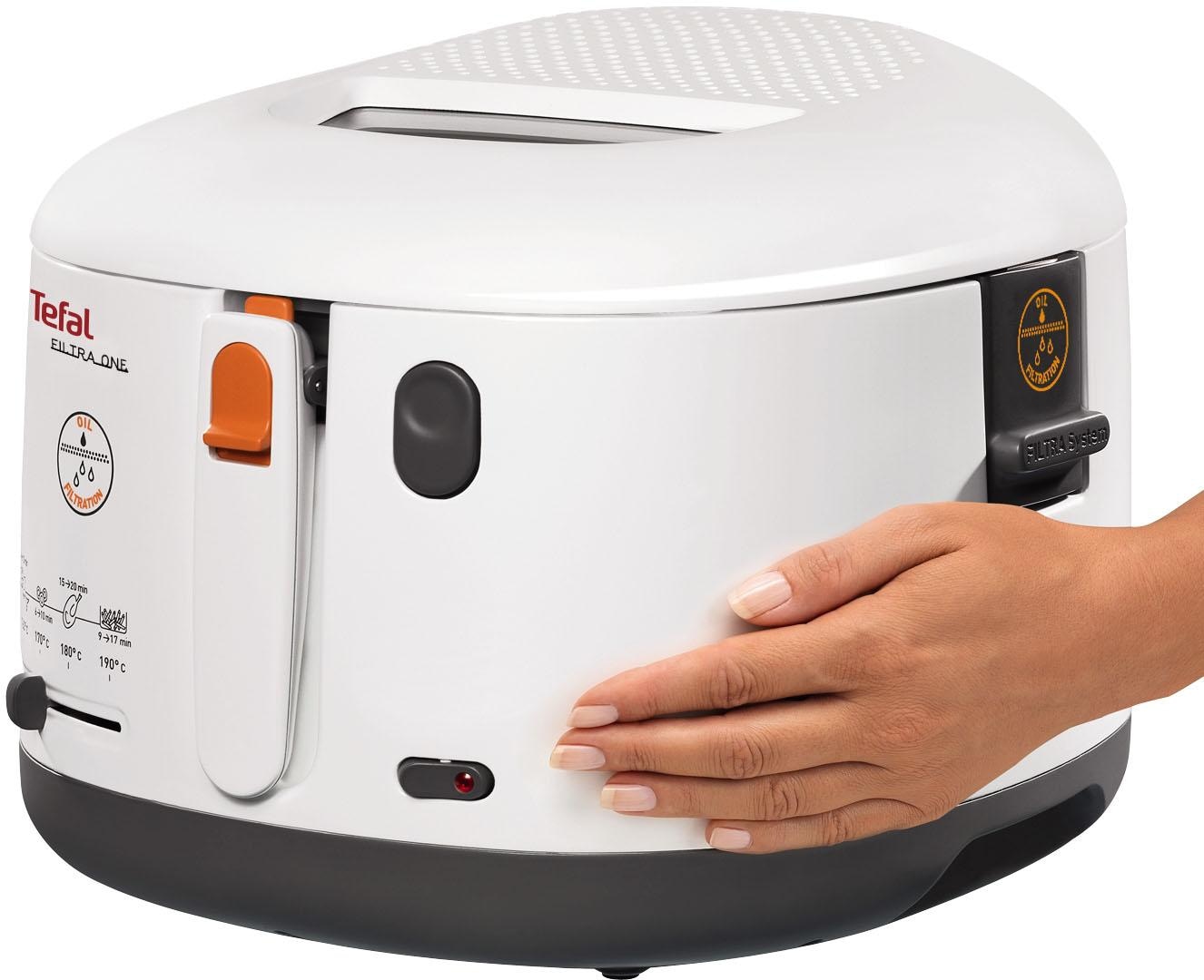 Tefal Fritteuse »Fritteuse One Filtra«, 1900 W, 1,2 Kg, Auffangsieb für Frittierreste, spülmaschinenfest, FF1631