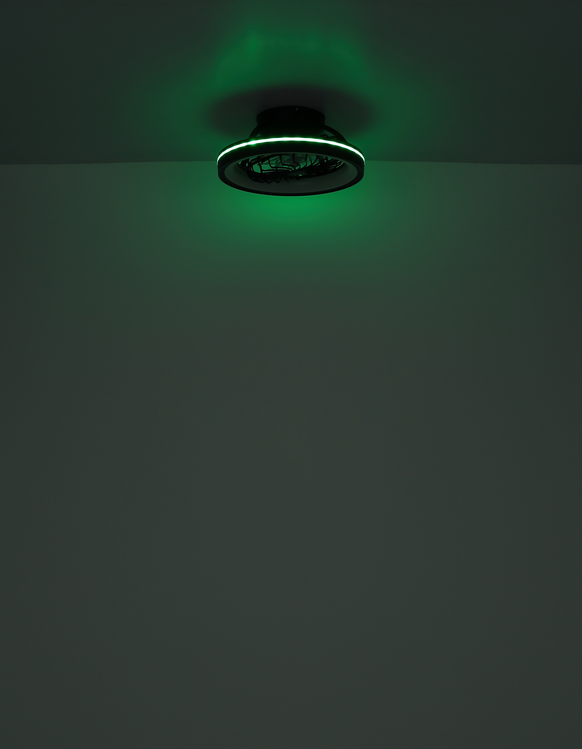 GLOBO LIGHTING Deckenleuchte »DEANNE« LED-Modul 1 Stk. warmweiß - kaltweiß Ventilator opal kühlen-heizen RGB Regenbogen modern Wohnzimmer