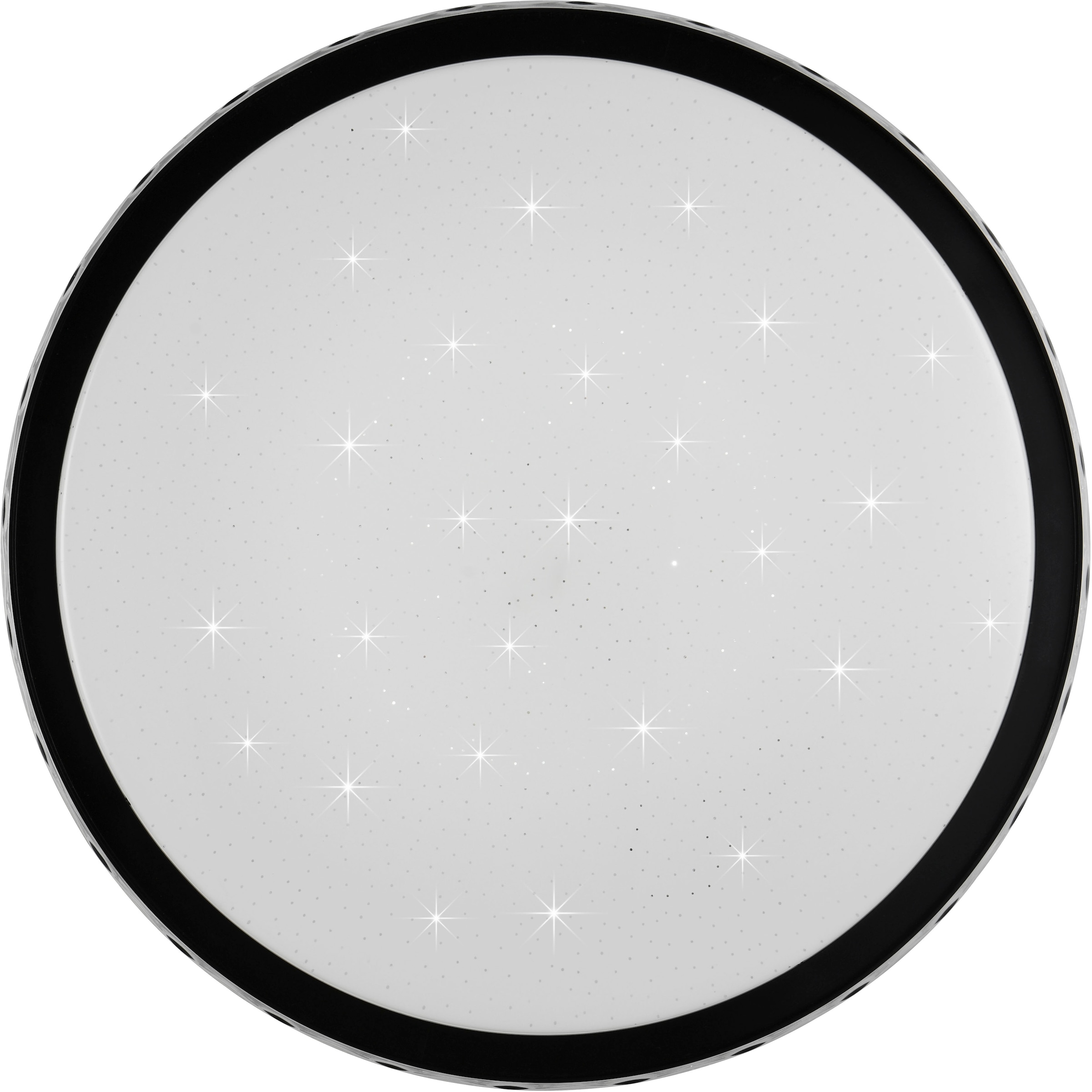 REALITY Leuchten LED Deckenleuchte »VARDA, LED Deckenlampe 24W 2500 Lumen, CCT 2700-6500K, Fernbedienung«, 1 flammig, Leuchtmittel LED-Board | LED fest integriert, Starlight, Memoryfunktion, Nachtlicht, Switch Dimmer, Timer Ø 39 cm