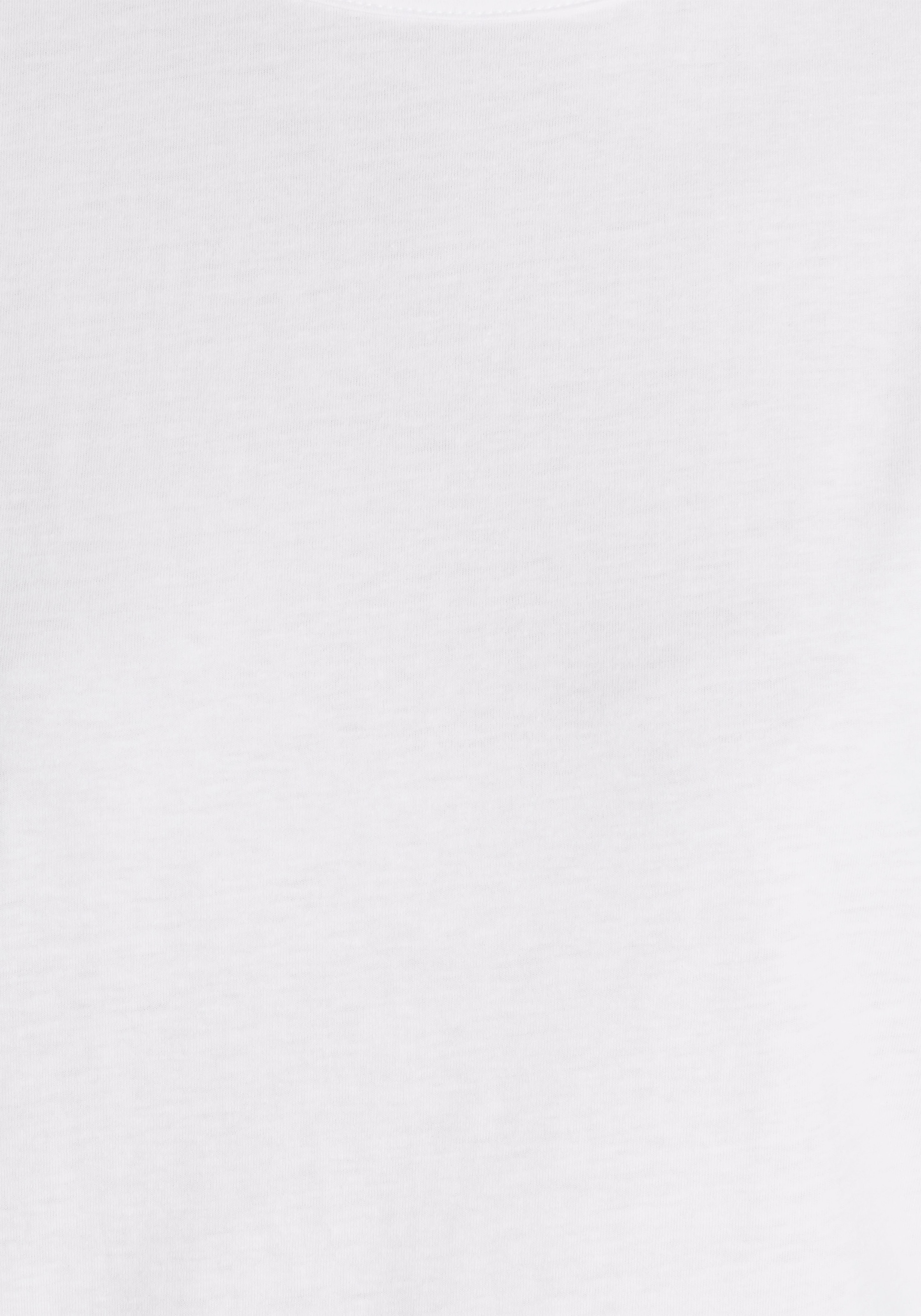 Boysen's T-Shirt Kurzarm,  unifarben,  Rundhals,  für Freizeit und Alltag