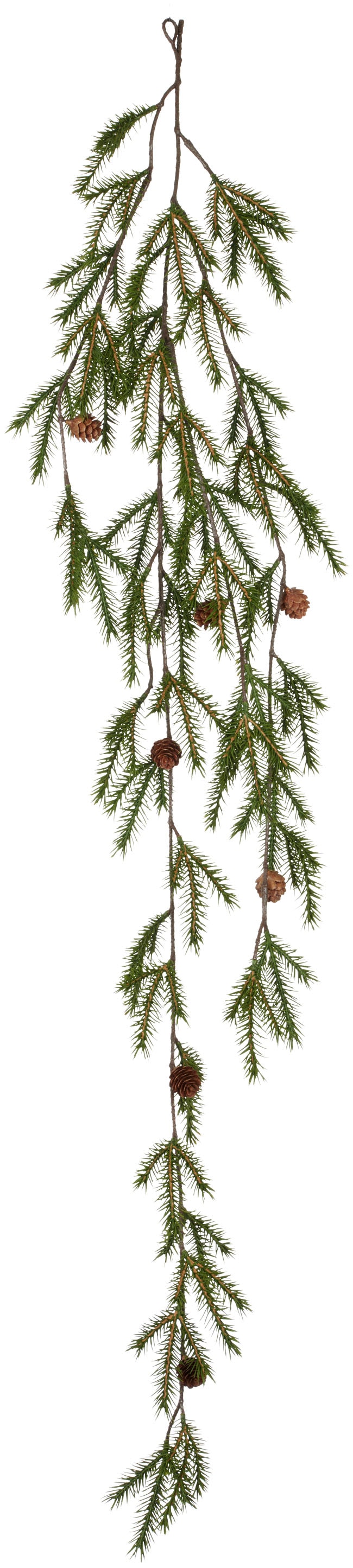 Creativ green Kunstranke »Hänger mit Tannenzweigen« mit Zapfen günstig online kaufen