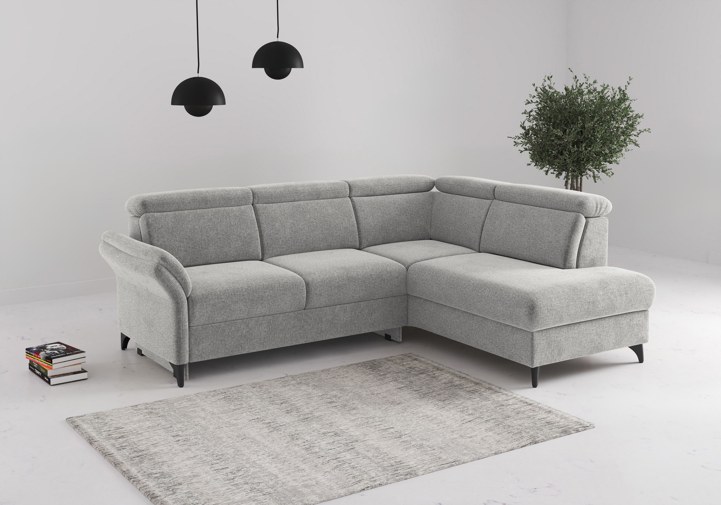 sit&more Ecksofa »Glendale« inkl. Kopfteilverstellung,wahlweise mit Vorzieh günstig online kaufen