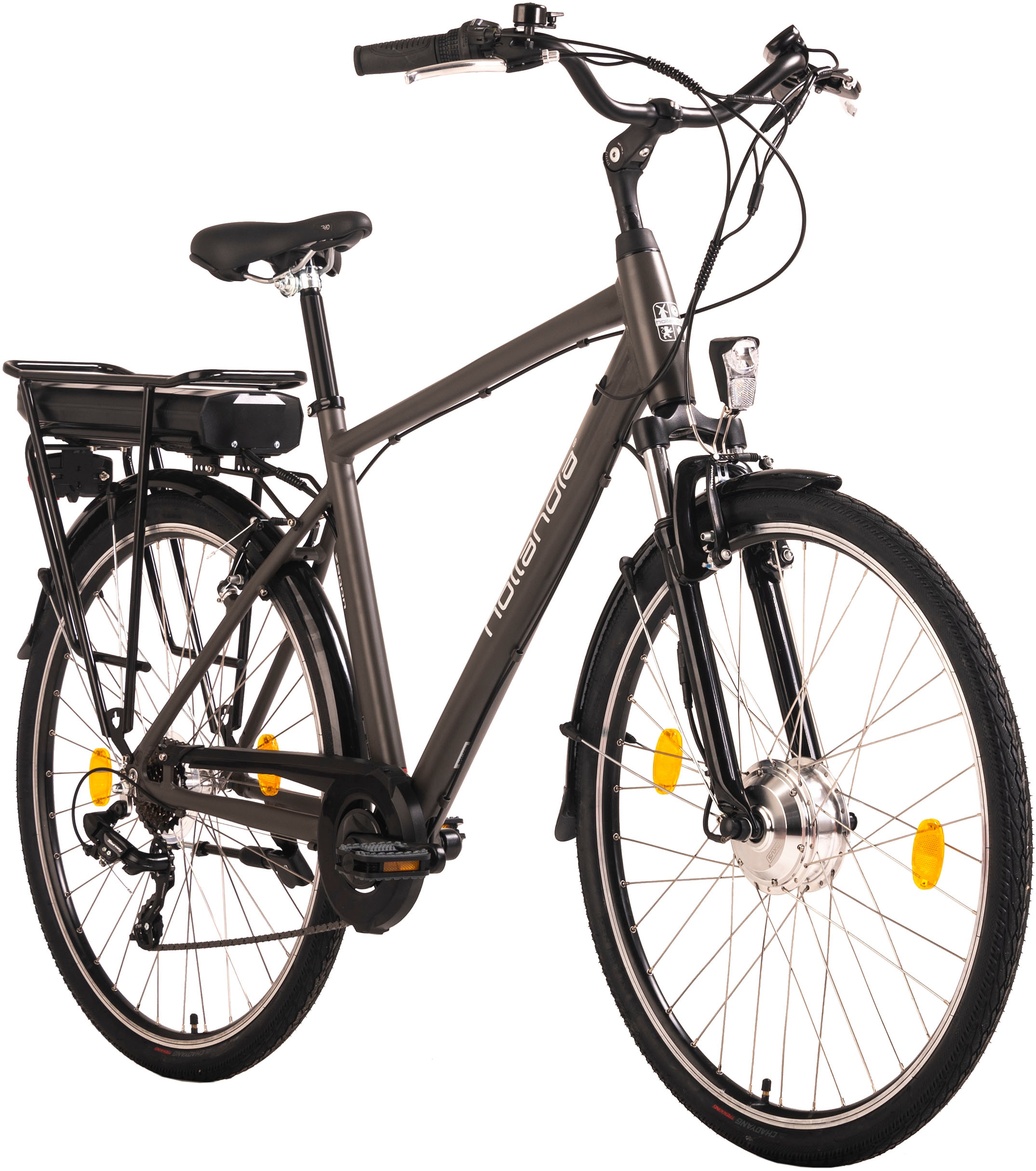 Hollandia E-Bike »Zagon«, 6 Gang, Shimano, Tourney, Frontmotor 250 W, Pedelec, Elektrofahrrad für Damen u. Herren