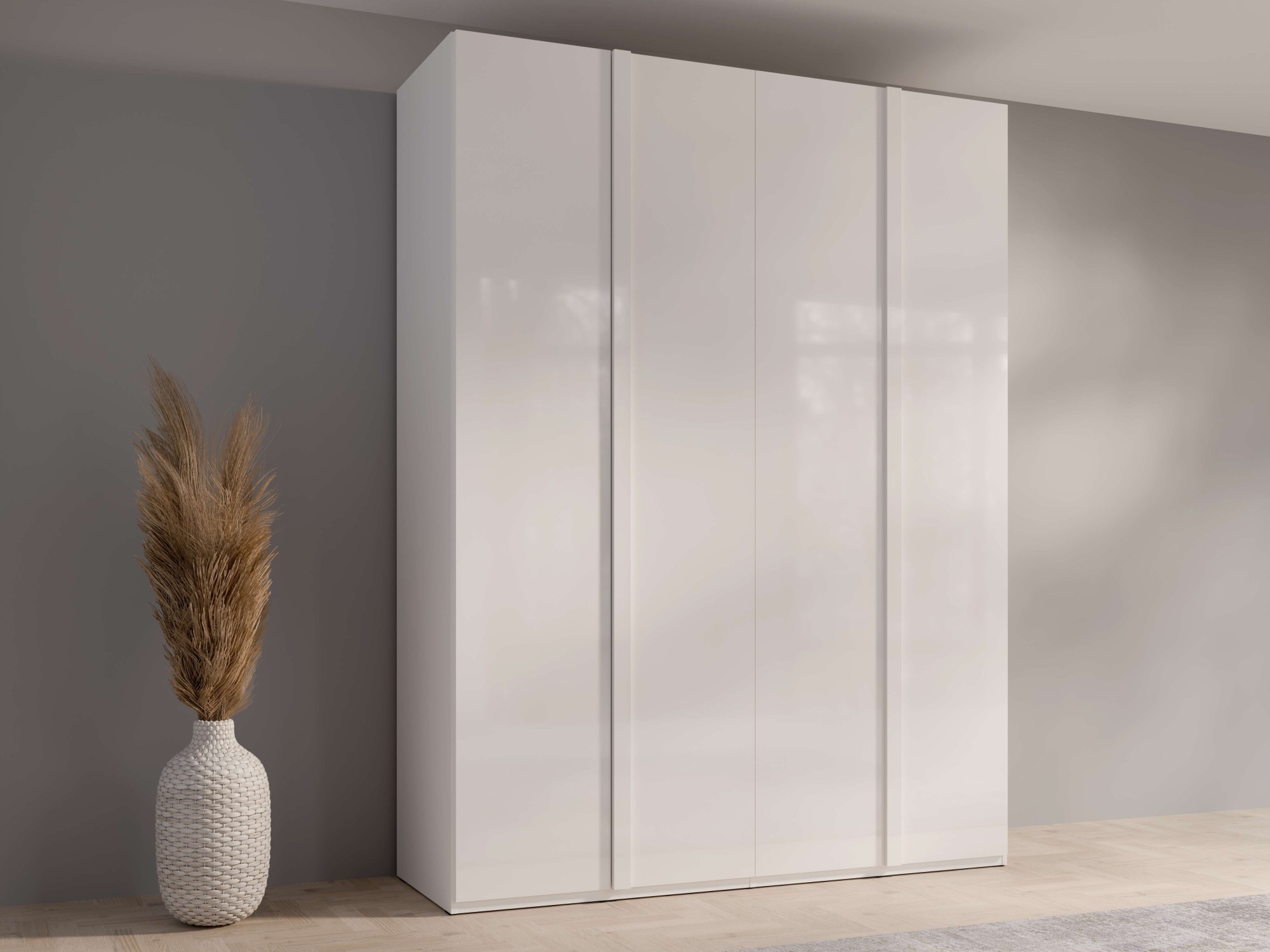 INOSIGN Kleiderschrank »Kleiderschrank Malissa mit Regalen und Kleiderstang günstig online kaufen