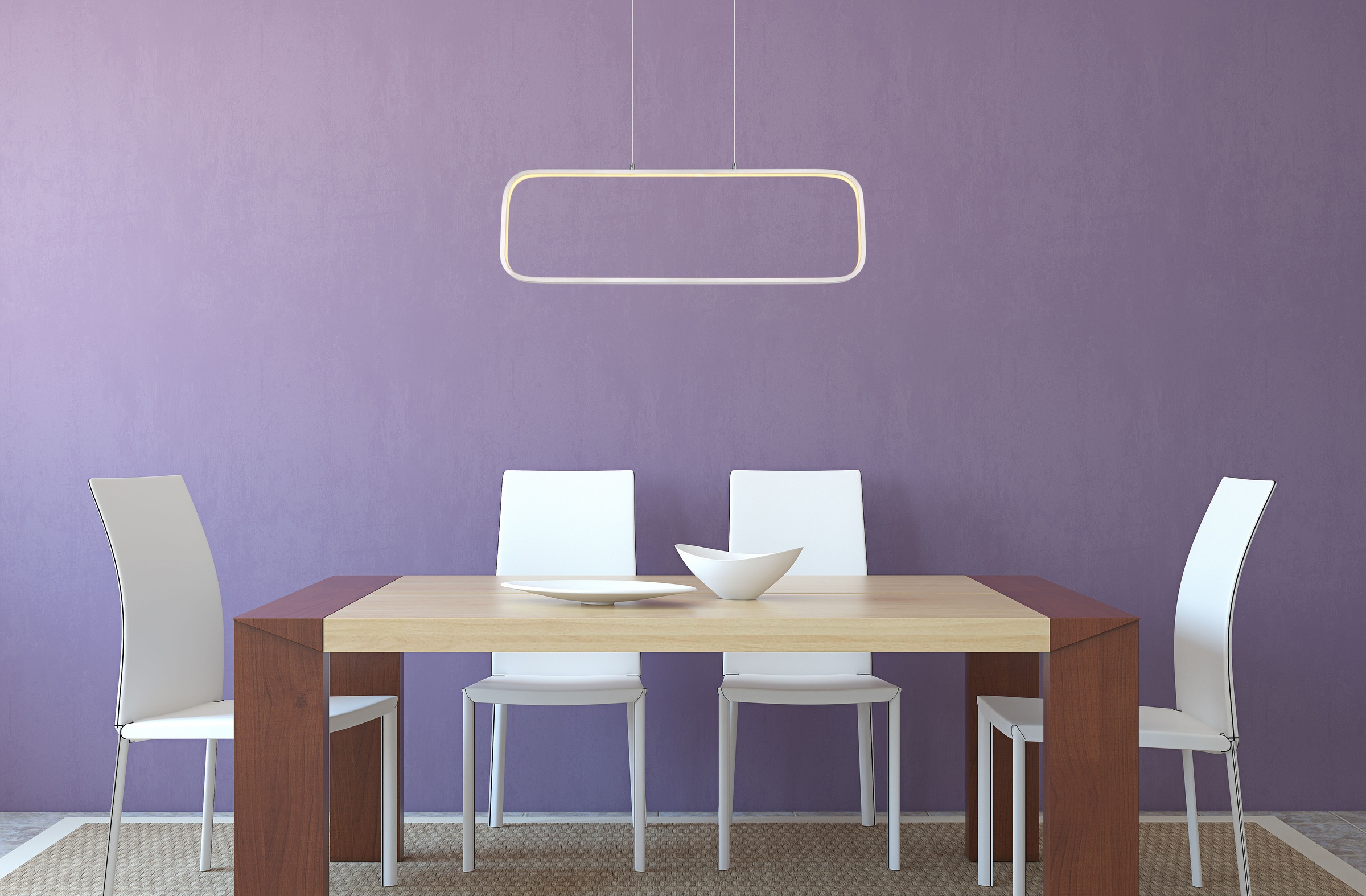 GLOBO LIGHTING Hängeleuchte »SILLA« LED-Modul 1 Stk. Warmweiß Hängelampe Es günstig online kaufen