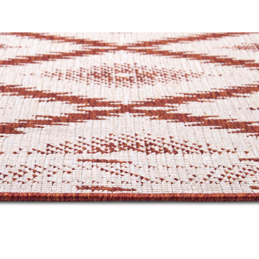 NORTHRUGS Läufer »Malibu«, rechteckig, In-& Outdoor, Wetterfest, Balkon, Garten, Wohnzimmer, Wasserfest