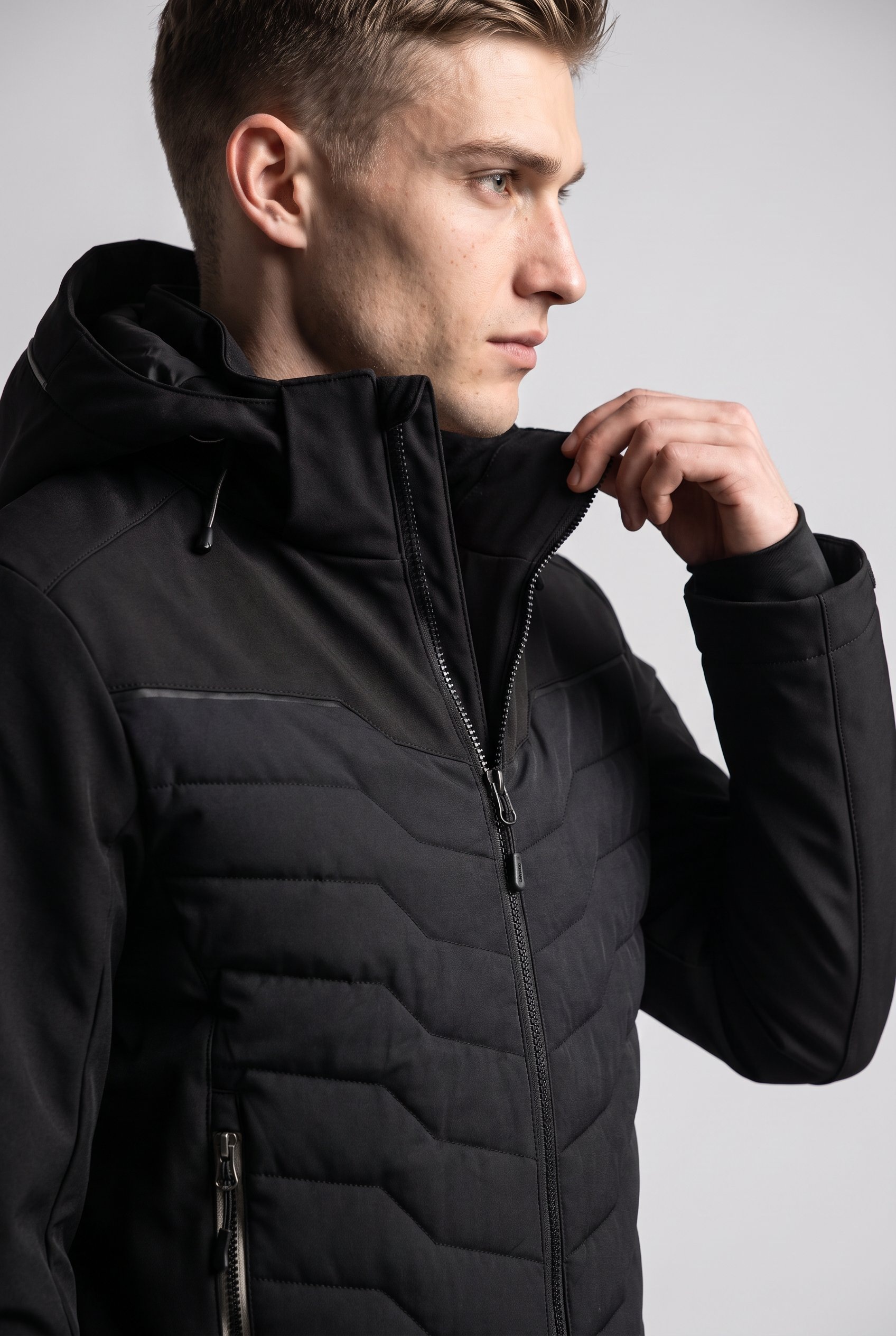 Icepeak Softshelljacke »ICEPEAK FREMONT« mit Kapuze Regulierbare, abnehmbare Kapuze, wasserdicht, atmungsaktiv