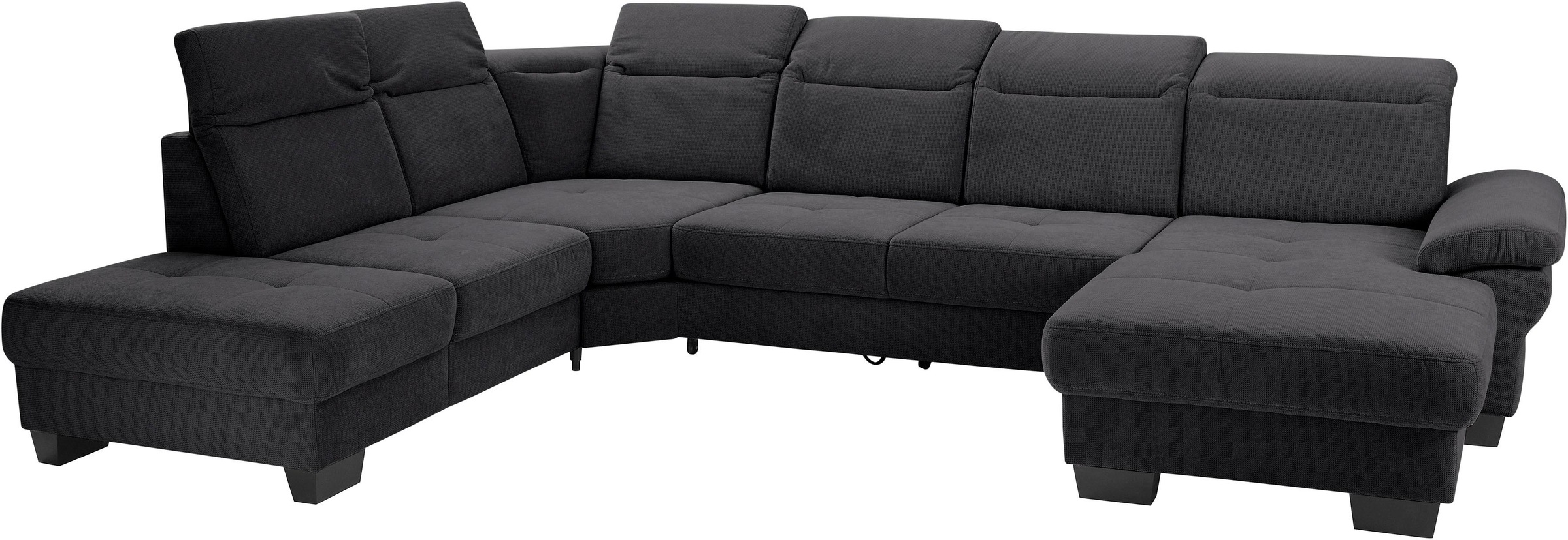 PLACES OF STYLE Wohnlandschaft »Cornwall U-Form« inkl. Sitztiefenverstellun günstig online kaufen