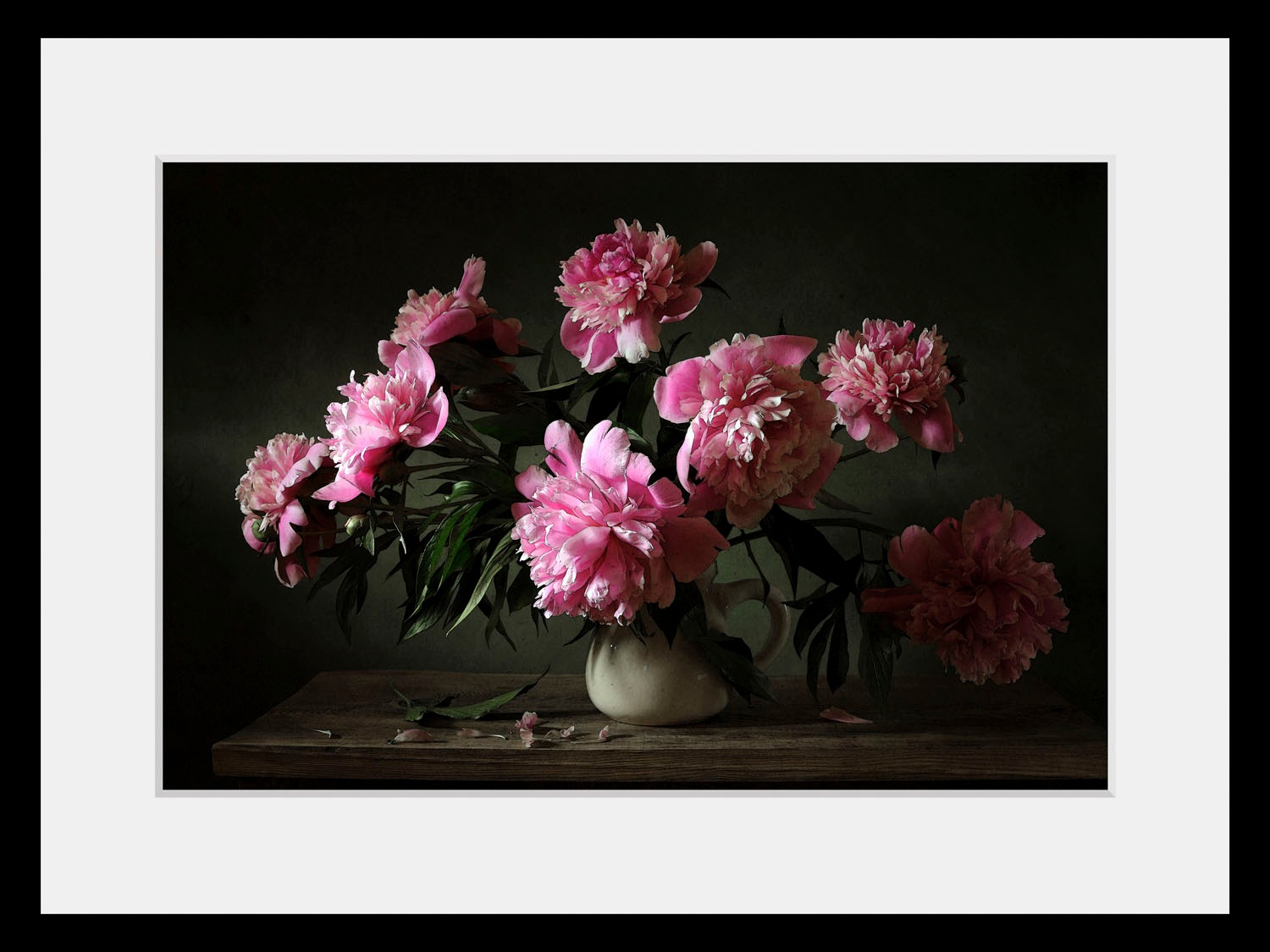 queence Bild »Lucia«, (1 St.), HD Premium Poster-Druck inkl. Holzrahmen günstig online kaufen