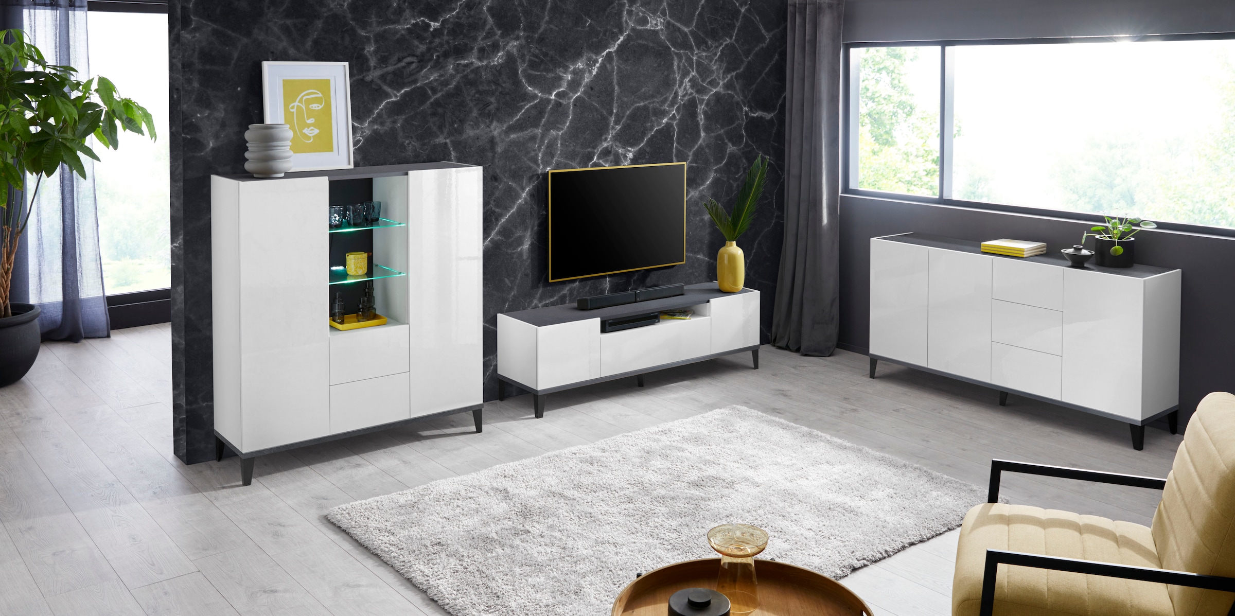 INOSIGN Sideboard »Sunrise«, Breite 160 cm