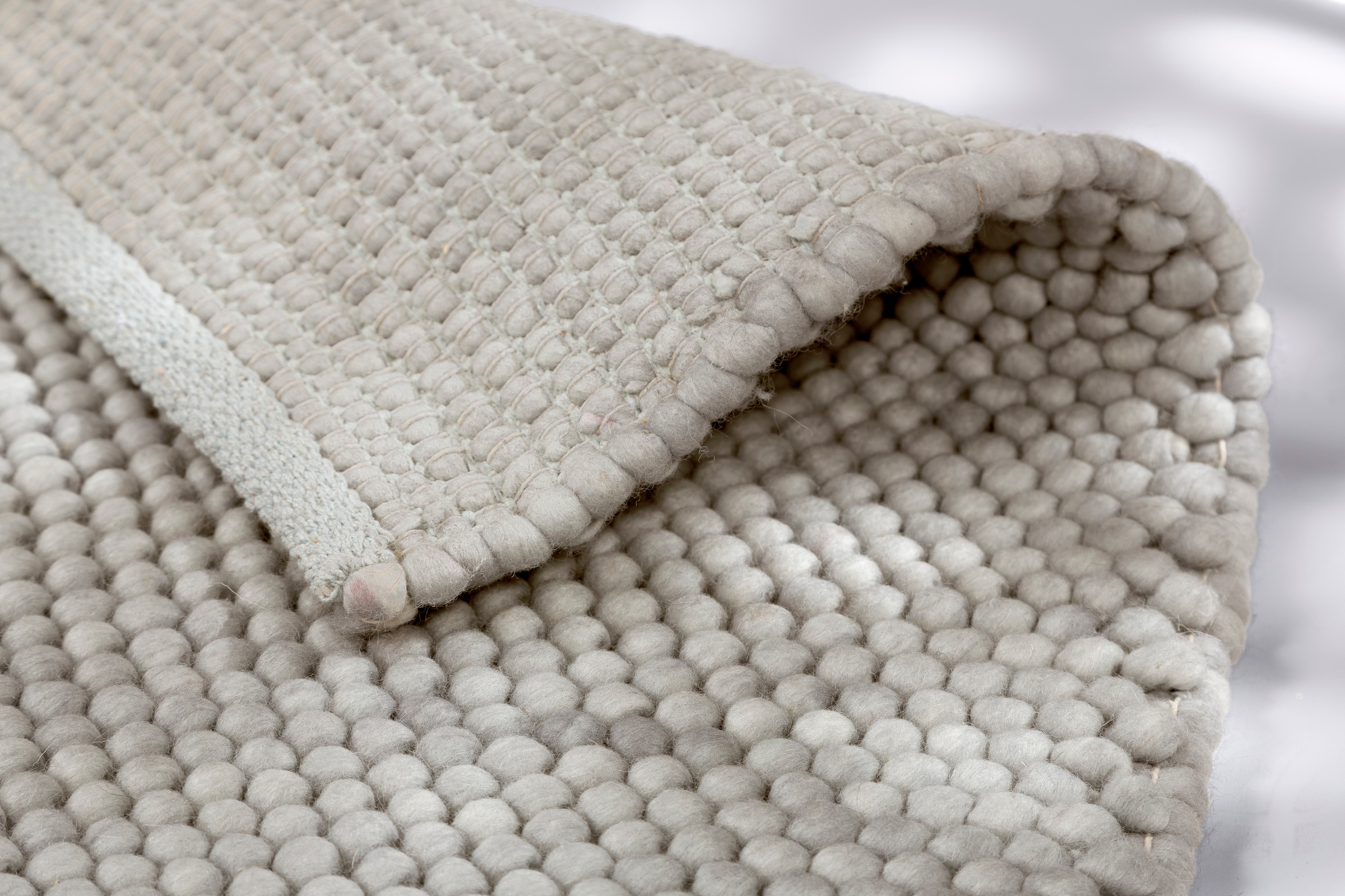 SCHÖNER WOHNEN-Kollektion Wollteppich »Poppy 6024«, rechteckig, 18 mm Höhe, hochwertiger Handweb, Wolle, Wohnzimmer, Schöner Wohnen Kollektion