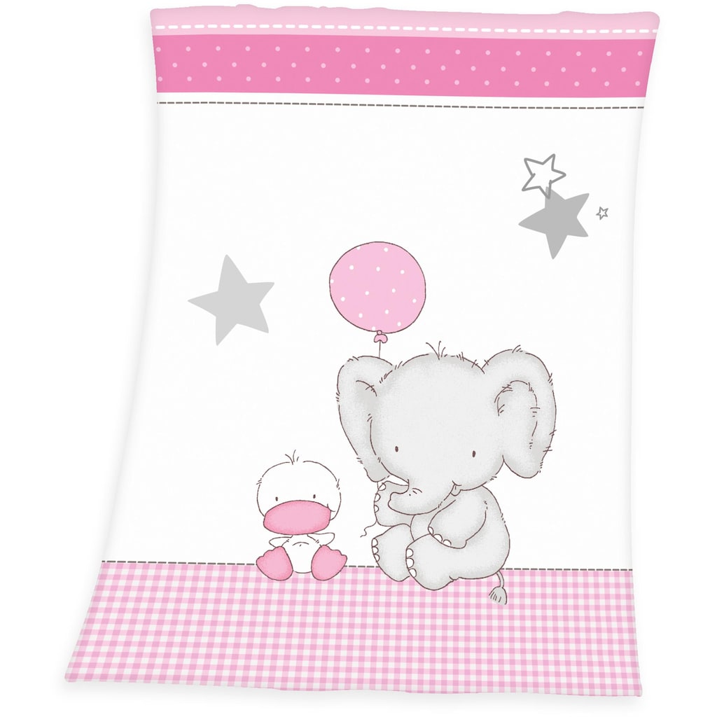 Baby Best Babydecke »Fynn Elefant«