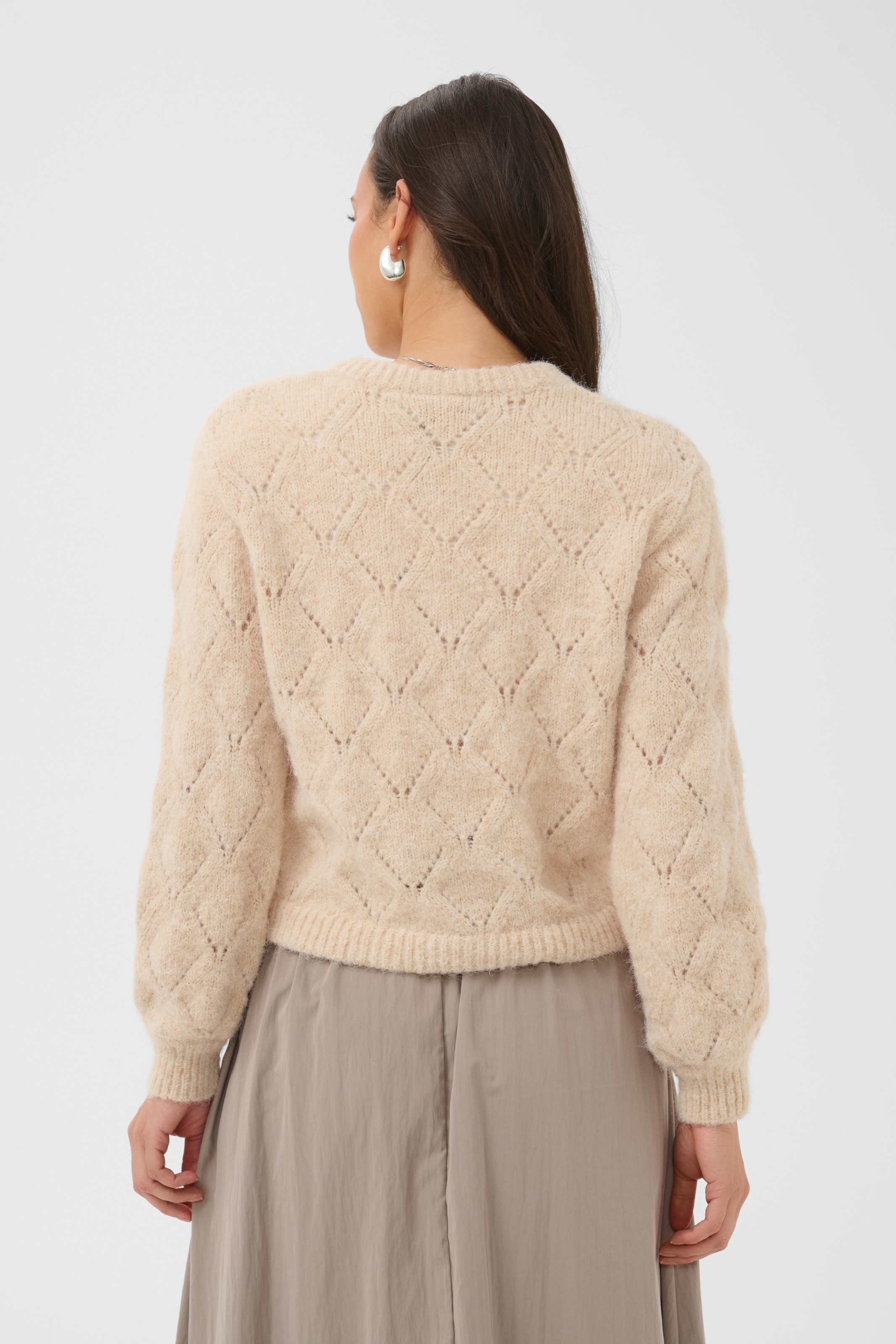 Saint Tropez Strickjacke »TabbathaSZ Cardigan« Materialmix, Regular fit