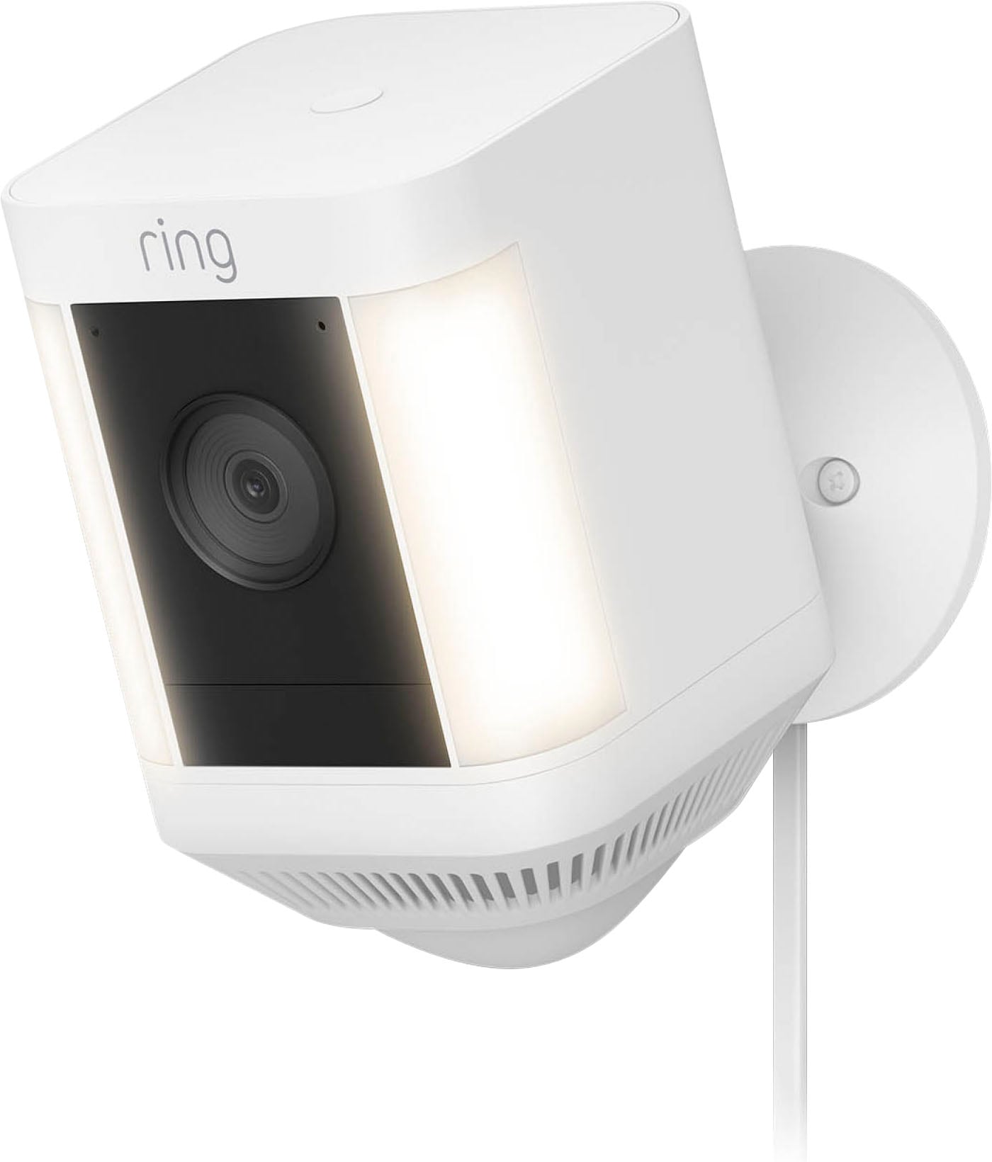 Ring Überwachungskamera »Spotlight Kamera Plus Netzstecker Weiß«, Außenbere günstig online kaufen