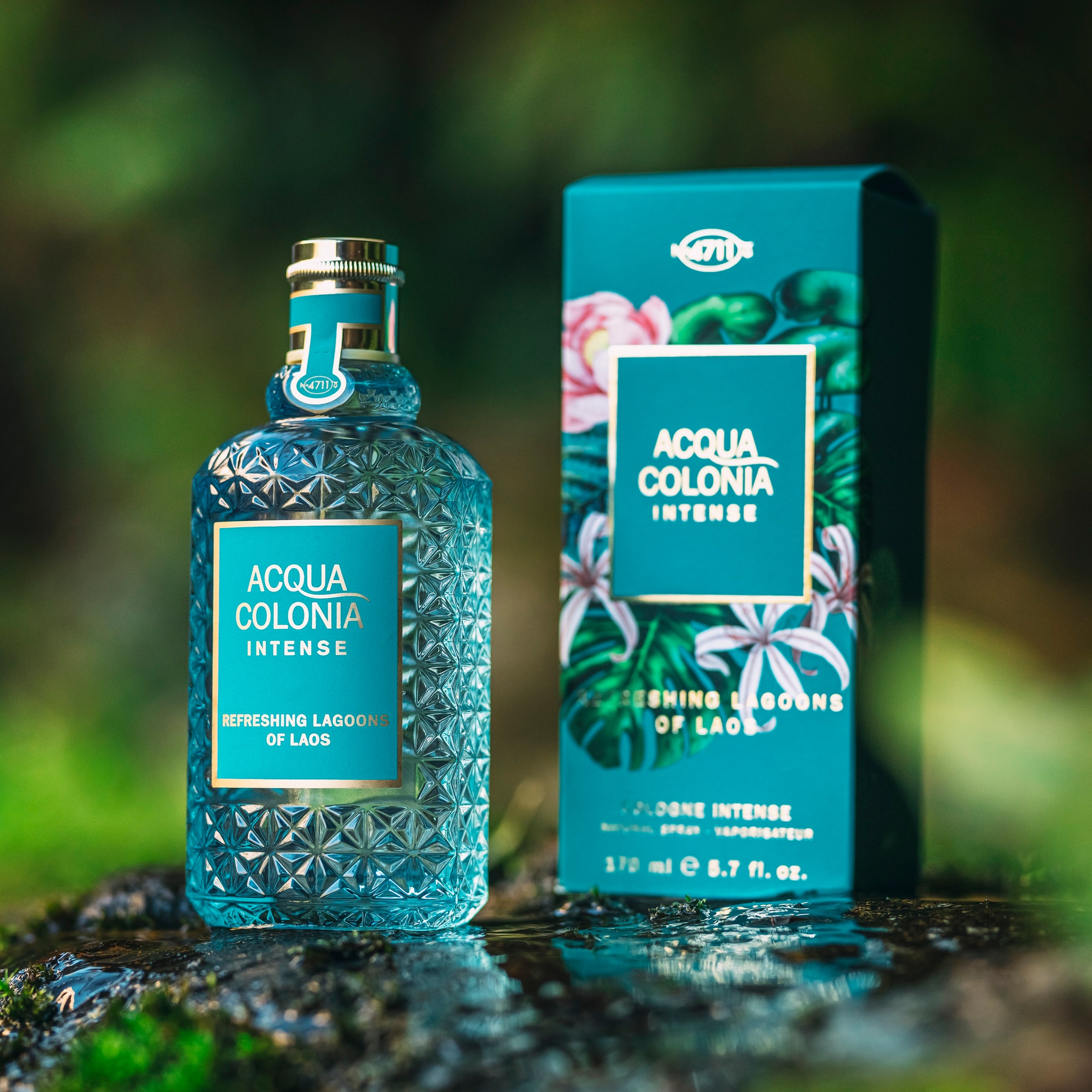 4711 Eau de Cologne »REFRESHING LAGOONS OF LAOS EAU DE COLOGNE«, (Packung, 1 tlg.), mit frischer Note