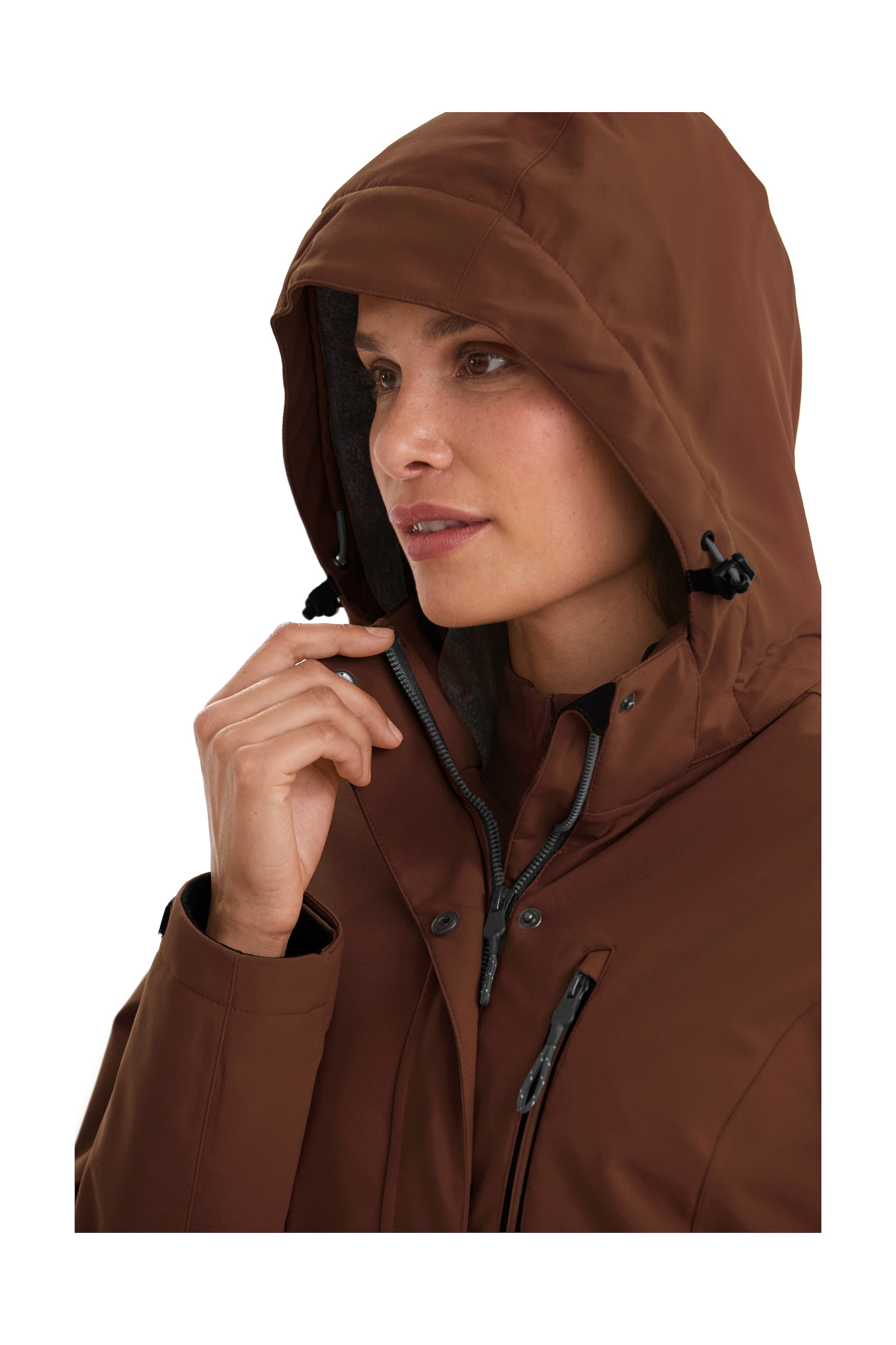 Killtec Outdoorjacke »KOW 140 WMN JCKT«, Wasserdichte Damenjacke, atmungsaktiv, abnehmbare Kapuze