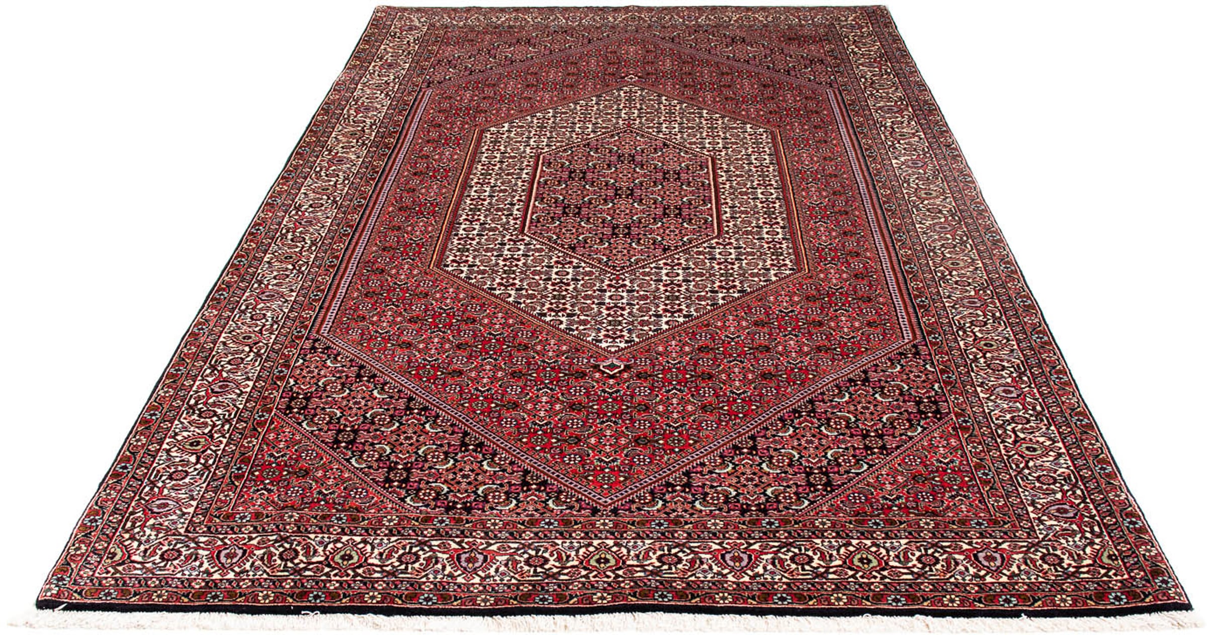 morgenland Orientteppich »Perser - Bidjar - 255 x 153 cm - dunkelrot«, rech günstig online kaufen