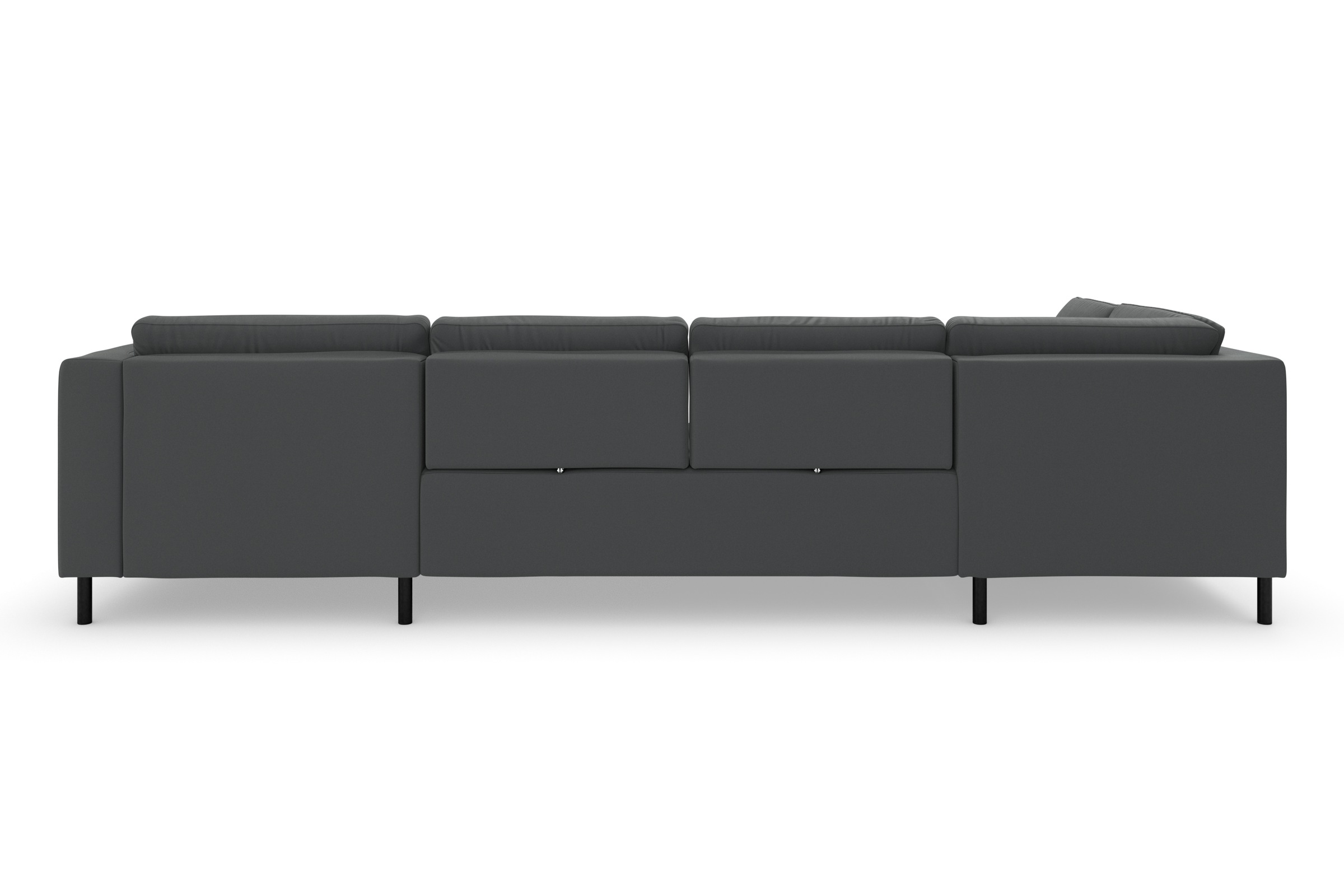 sit&more Wohnlandschaft »Olsen U-Form«, inklusive Sitztiefenverstellung, wahlweise mit Bettfunktion, 15cm hoch