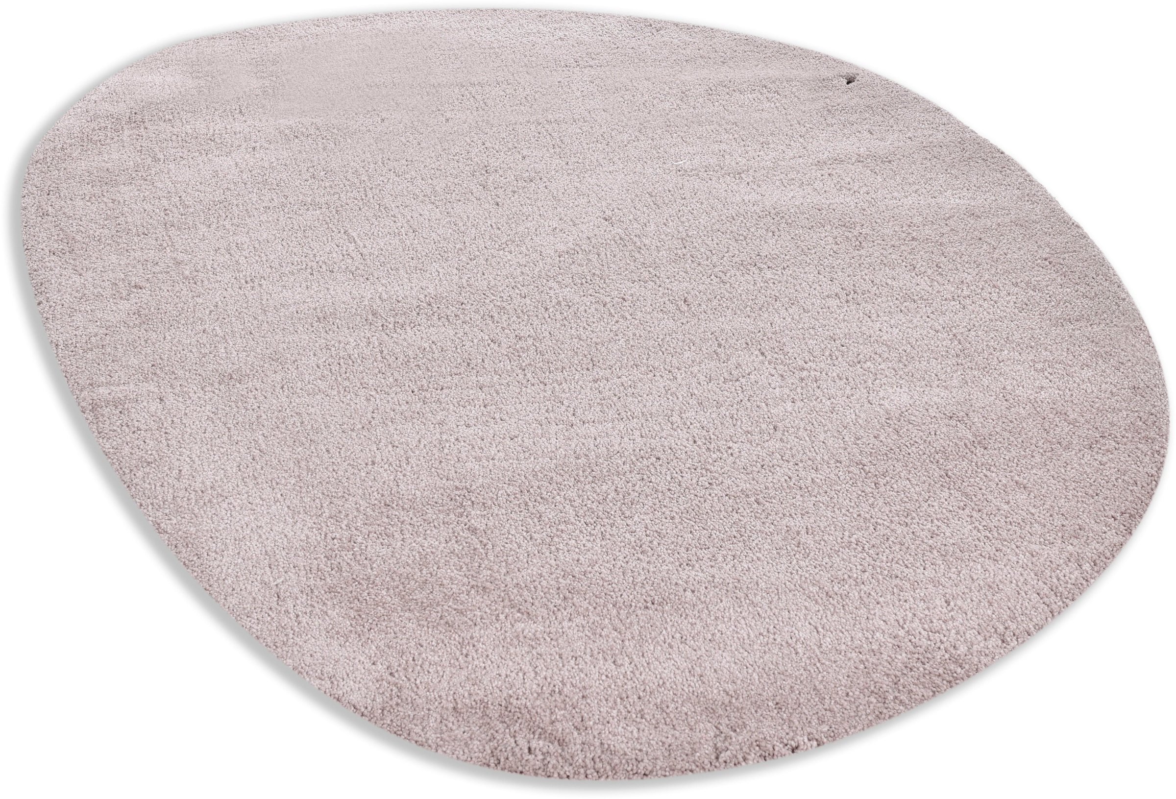TOM TAILOR HOME Hochflor-Teppich »Shaggy Teppich Cozy«, oval, 25 mm Höhe, Uni Farben, auch in Pastell Farben, weich & kuschelig