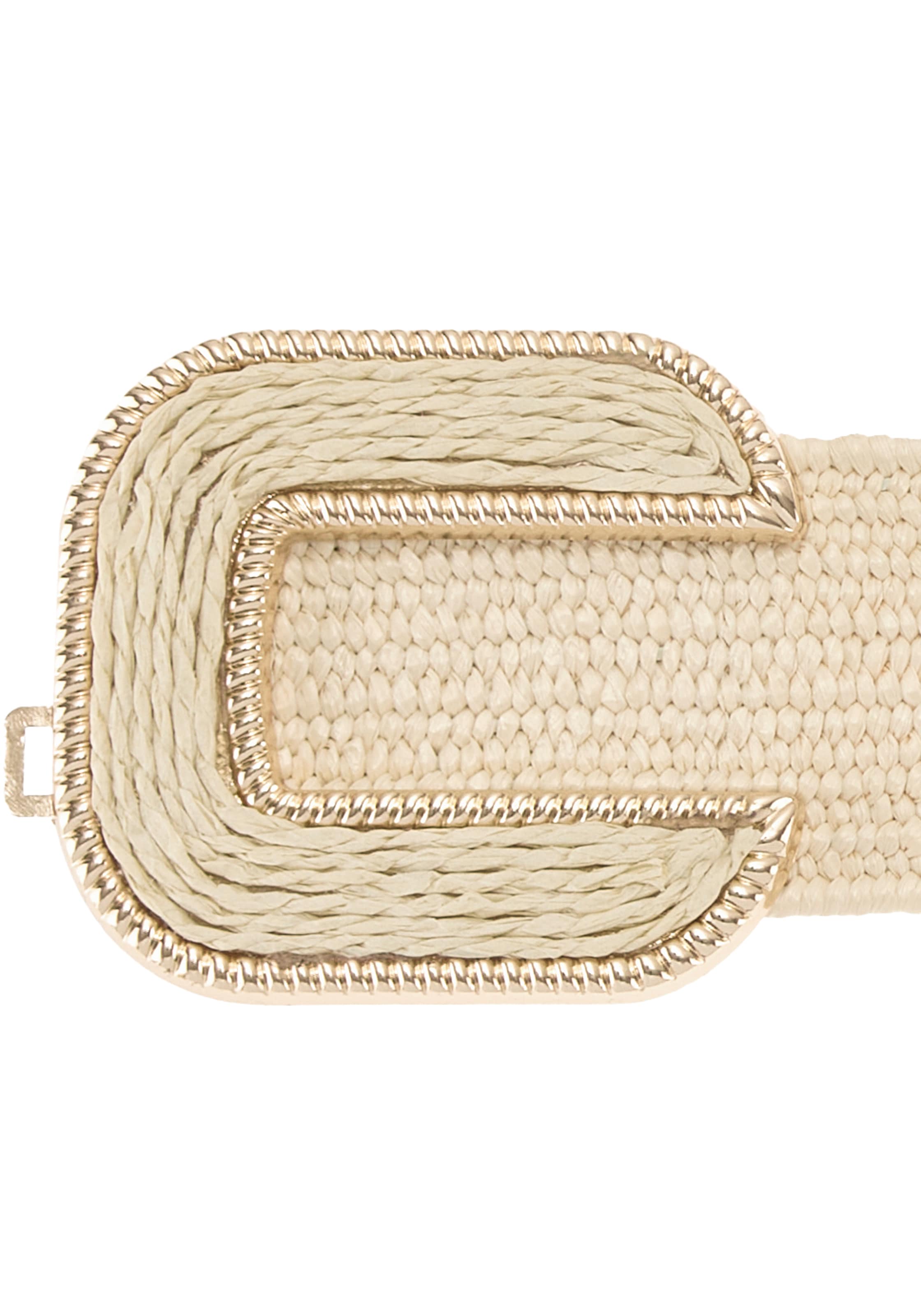 LASCANA Taillengürtel »Stretchgürtel, Schmuckgürtel« NEU elastischer Gürtel für Kleid & Overall, Bauchgürtel, Bast-Optik