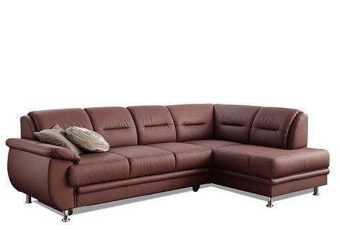 sit&more Ecksofa »Mailand L-Form«, wahlweise mit Bettfunktion