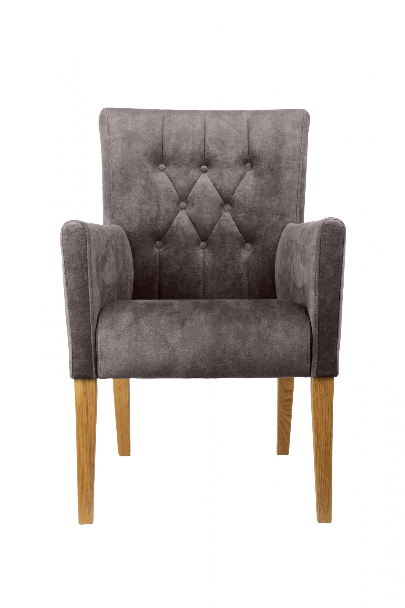 Home affaire Armlehnstuhl »Cortega Esszimmerstuhl mit Knopfheftung« () 1 St günstig online kaufen