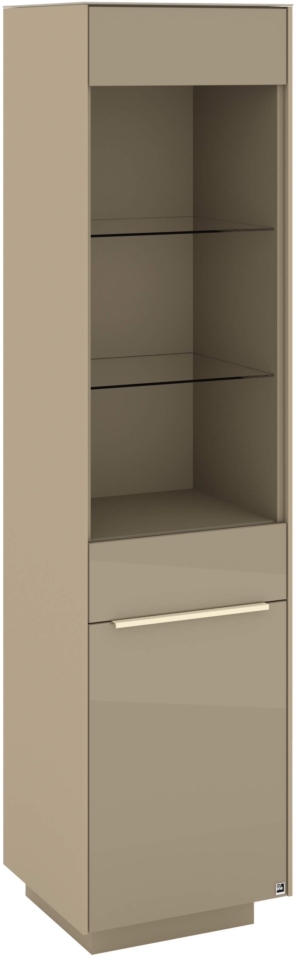 set one by Musterring Standvitrine »Reno« 1 Stk. tlg. Mit Sockel in diversen Farben, 193 cm Höhe & Farbauswahl