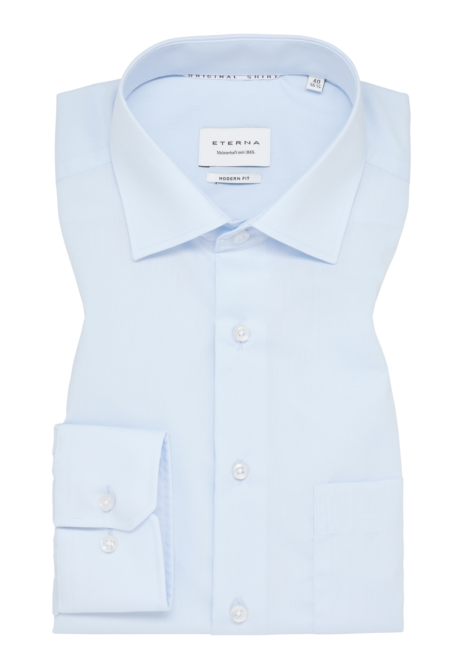 Eterna Langarmhemd »MODERN FIT«, NON IRON (bügelfrei)